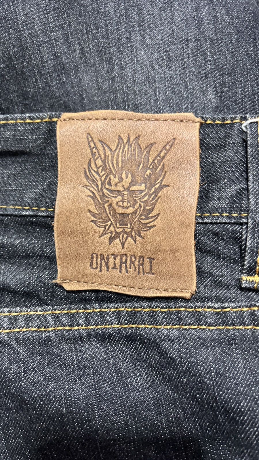 Japanese Brand Oniarai Jeans Vintage Size US 36 / EU 52 - 5 Thumbnail