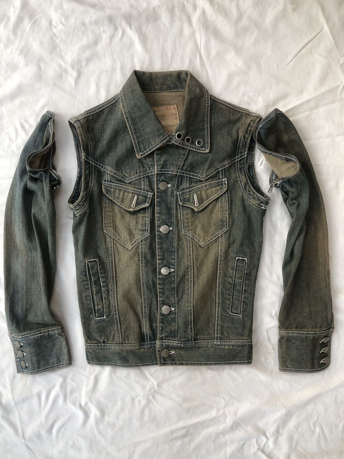 Japanese Brand Mud Wash Studded Jacket Number Nine Style Size US S / EU 44-46 / 1 - 3 Thumbnail