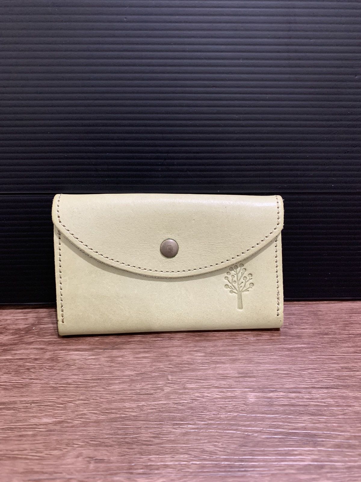 Japanese Brand JapaneseBrand Kanmi Leather Card Holder Wallet Size ONE SIZE - 1 Thumbnail
