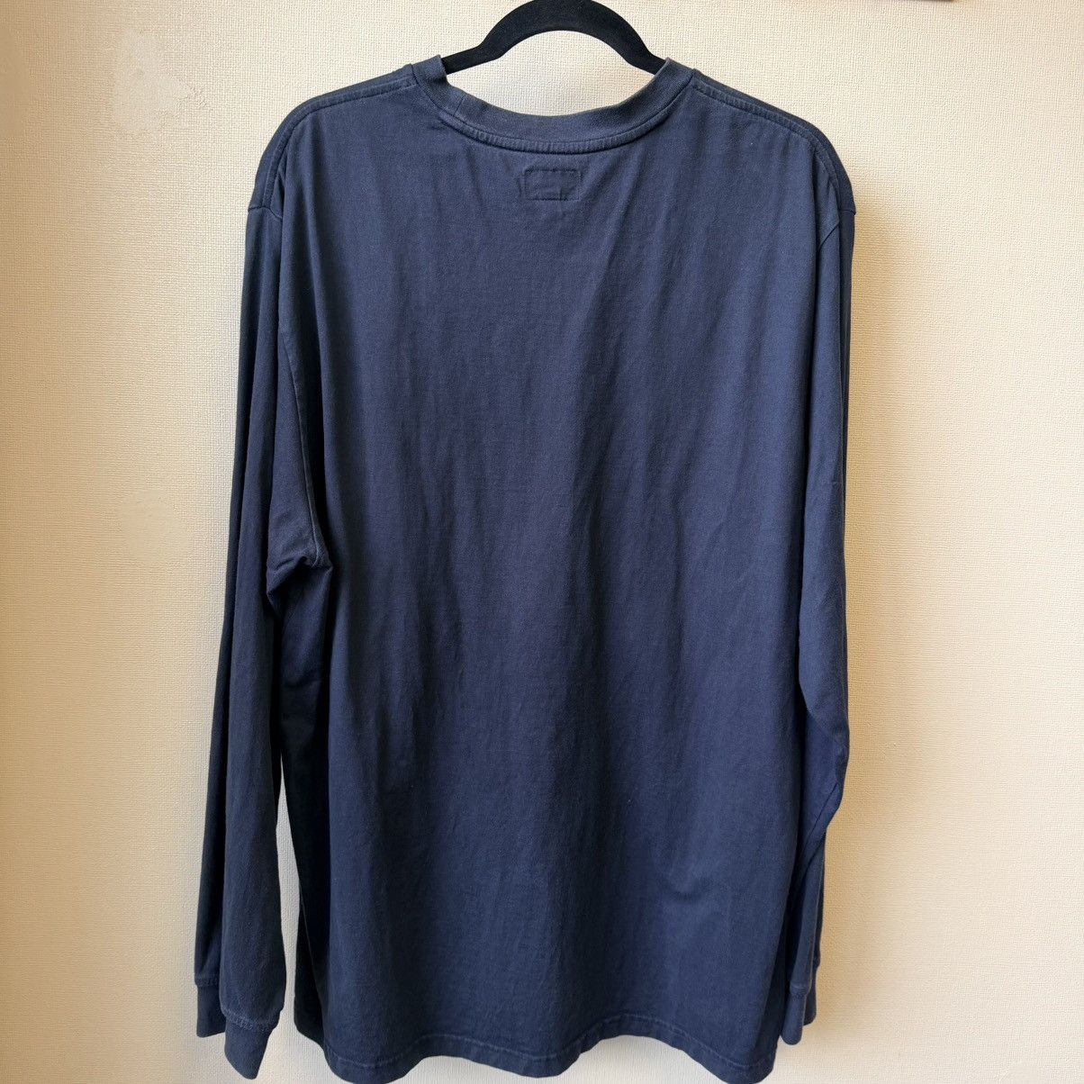 Supreme Supreme Small Box Logo Long Sleeve Tee Navy Blue XL Size US XL / EU 56 / 4 - 3 Thumbnail