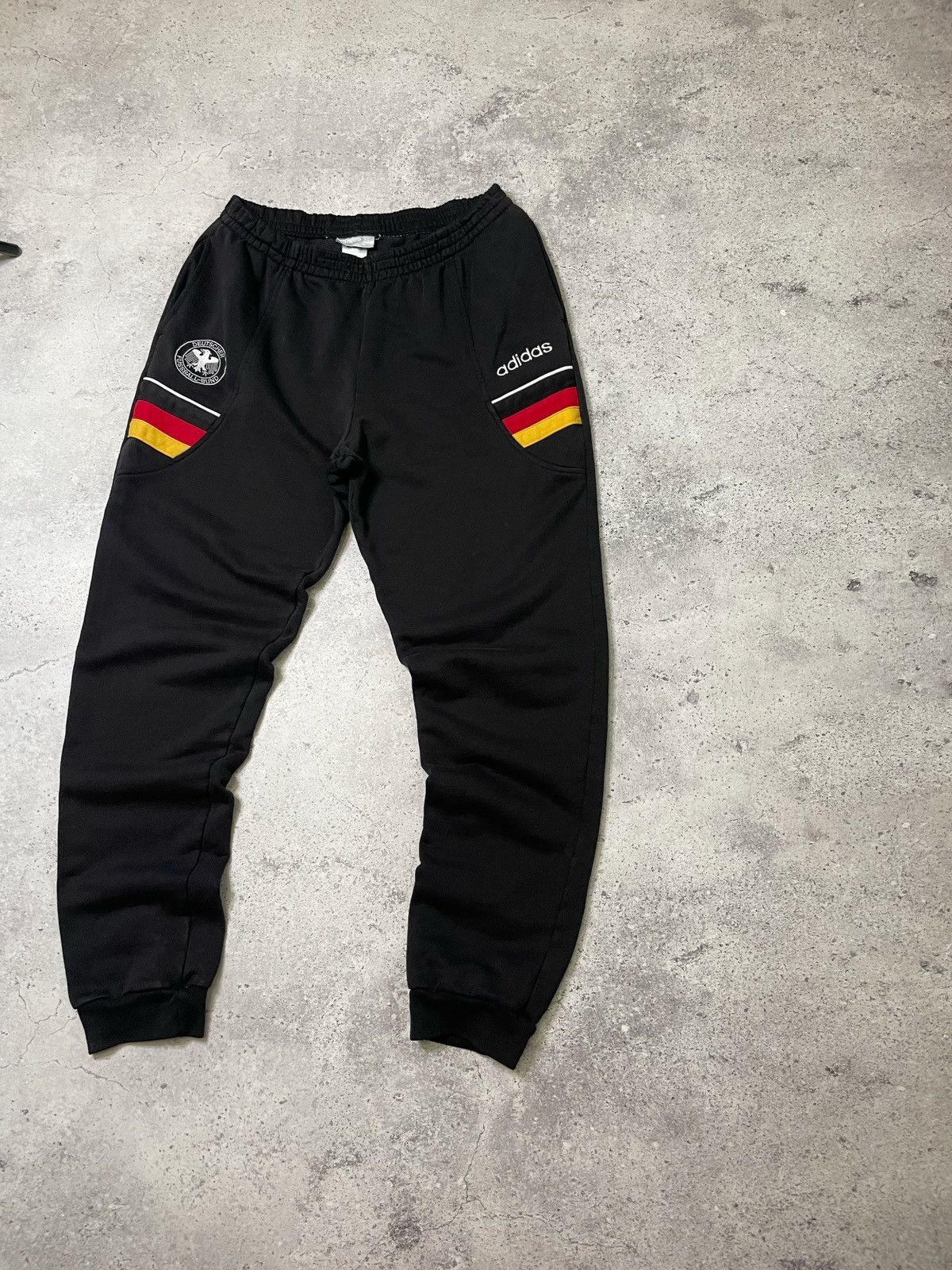 Adidas Vintage 90s Adidas Germany National Team Football Sweatpants Size US 32 / EU 48 - 3 Thumbnail