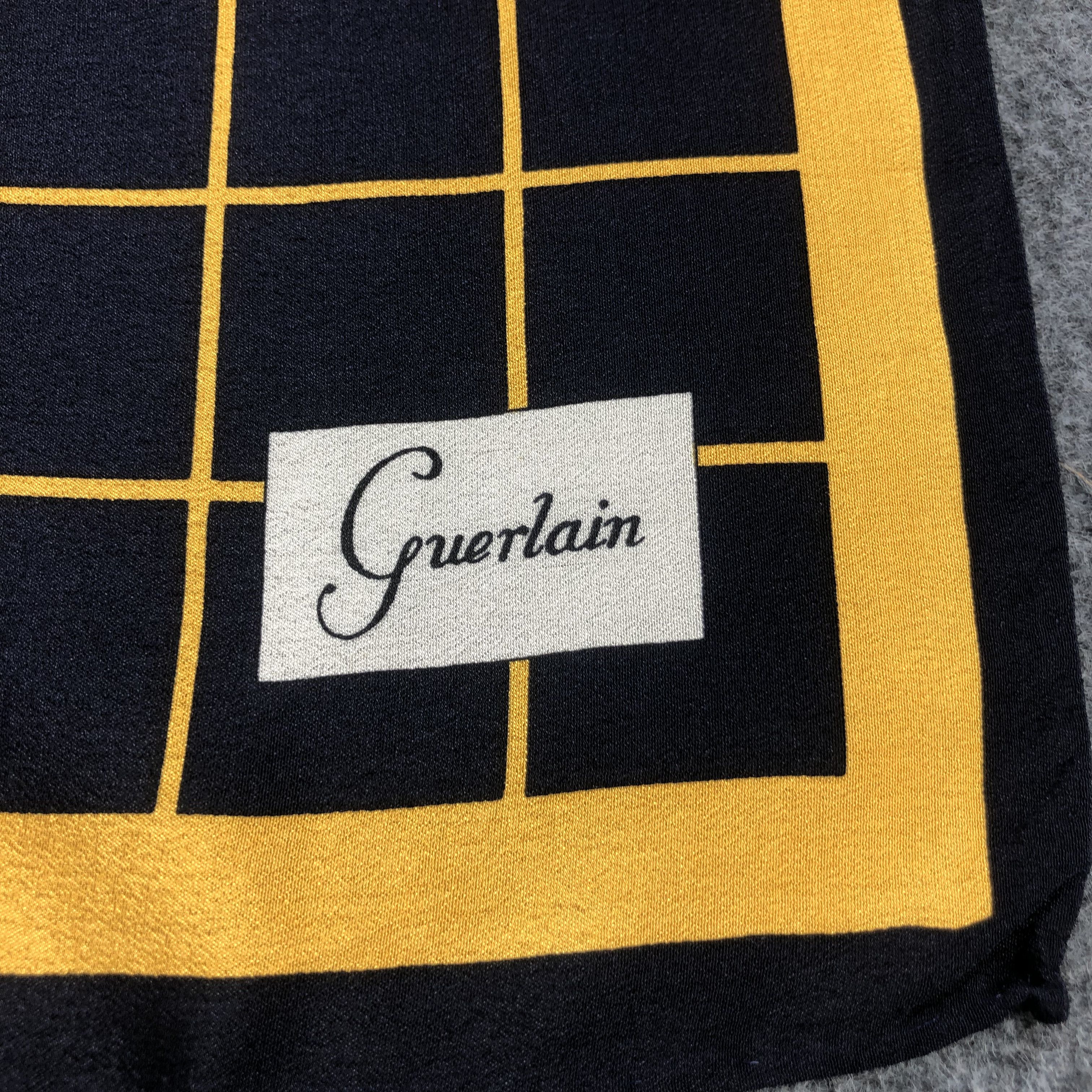 Vintage Guerlain Ginza Silk Scarf M319 Size ONE SIZE - 3 Thumbnail