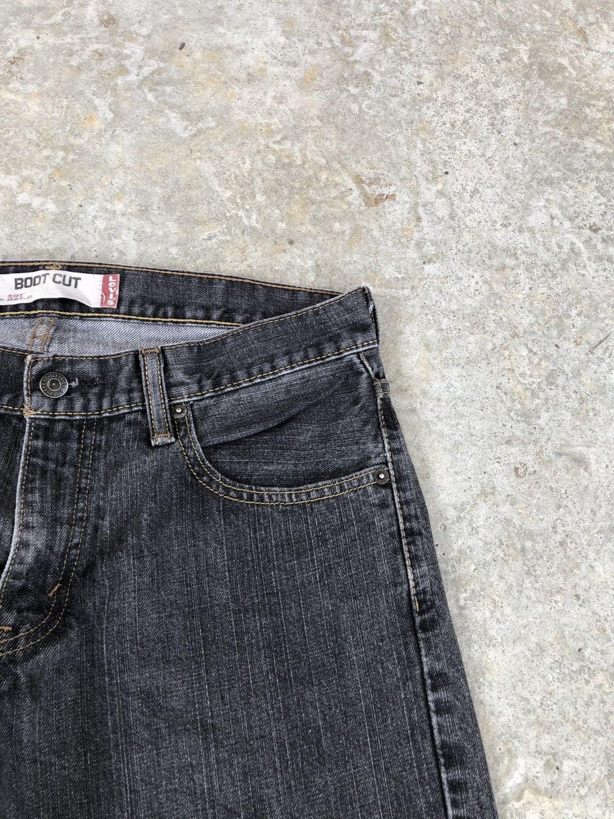If Six Was Nine Y2k Levi’s 527 Flared Jeans Bootcut Distressed Jeans Size US 33 - 15 Thumbnail