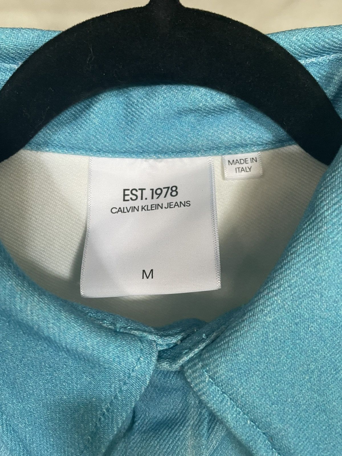 Calvin Klein × Raf Simons RAF Simon’s Calvin Klein Denim Shacket Size US M / EU 48-50 / 2 - 4 Thumbnail