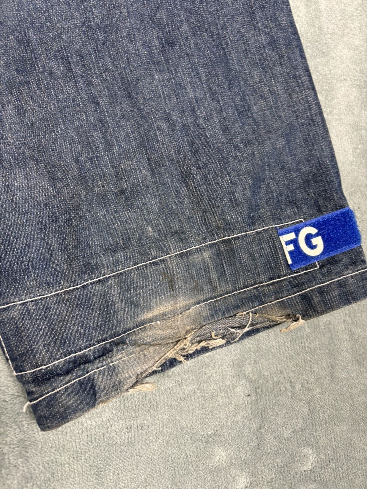 Marithe + Francois Girbaud Marithe Francois Girbaud Baggy Denim Pants. S0357 Size US 33 - 9 Thumbnail