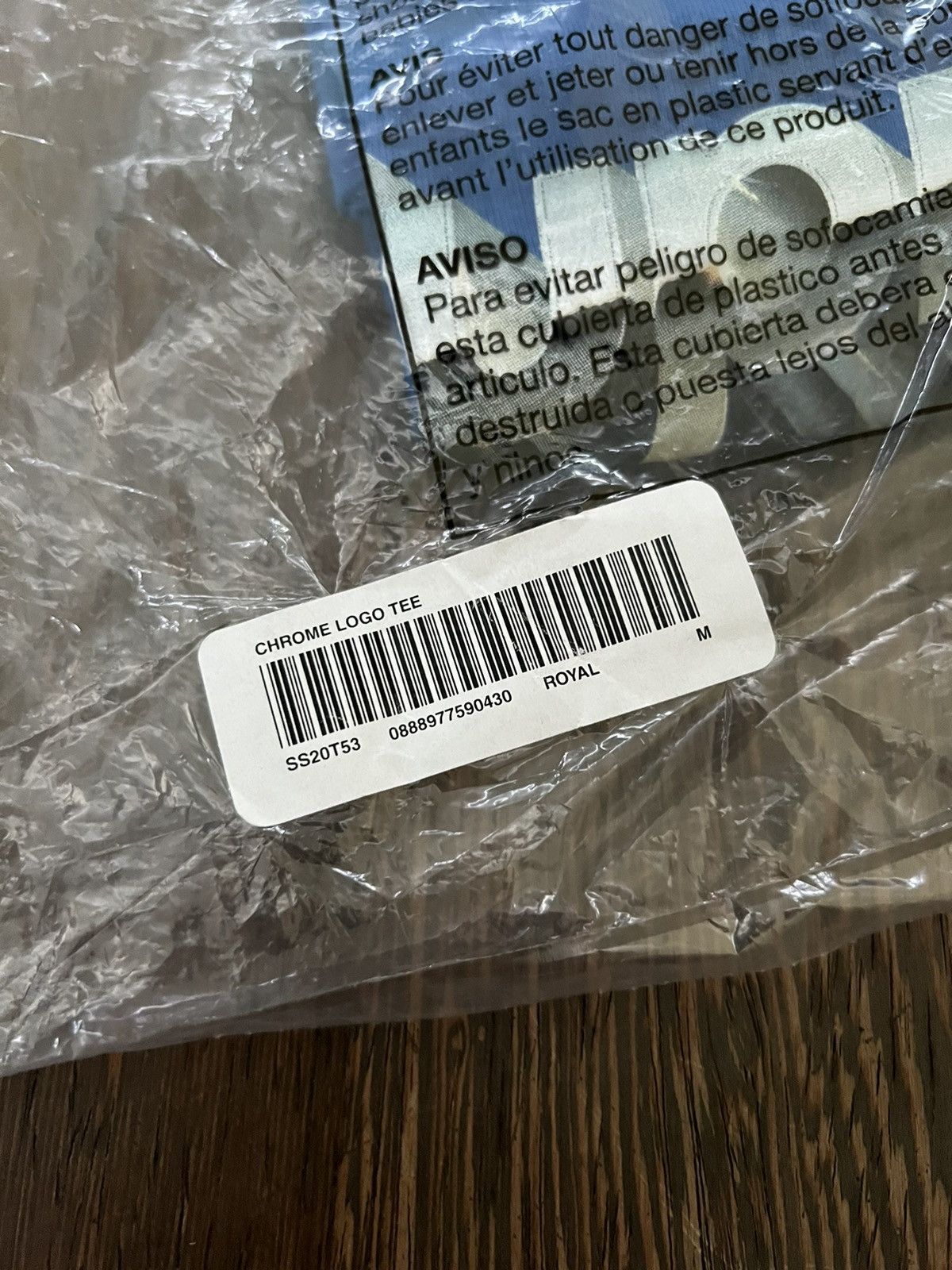 Supreme Supreme Chrome Logo Tee Size US M / EU 48-50 / 2 - 4 Thumbnail