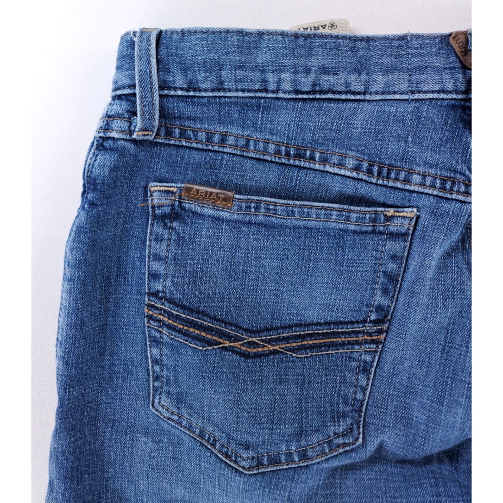Ariat Ariat M4 Low Rise Straight Jeans Blue Mens 34 Inseam 32.5 Regular Size 34 Boys? Size US 34 / EU 50 - 5 Thumbnail