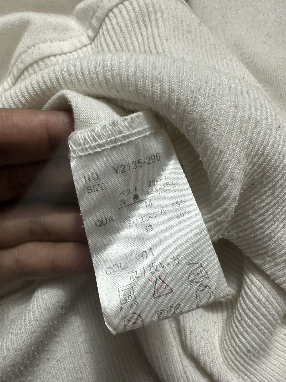 Japanese Brand OVAL DICE POEM LONG SLEEVE LGB STYLED Size US S / EU 44-46 / 1 - 6 Thumbnail