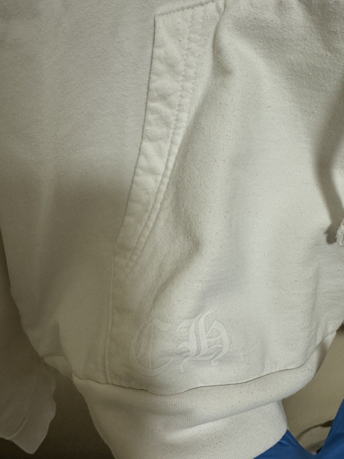 Chrome Hearts CHROME HEARTS HOLLYWOOD HOODIE WHT Size US M / EU 48-50 / 2 - 5 Thumbnail