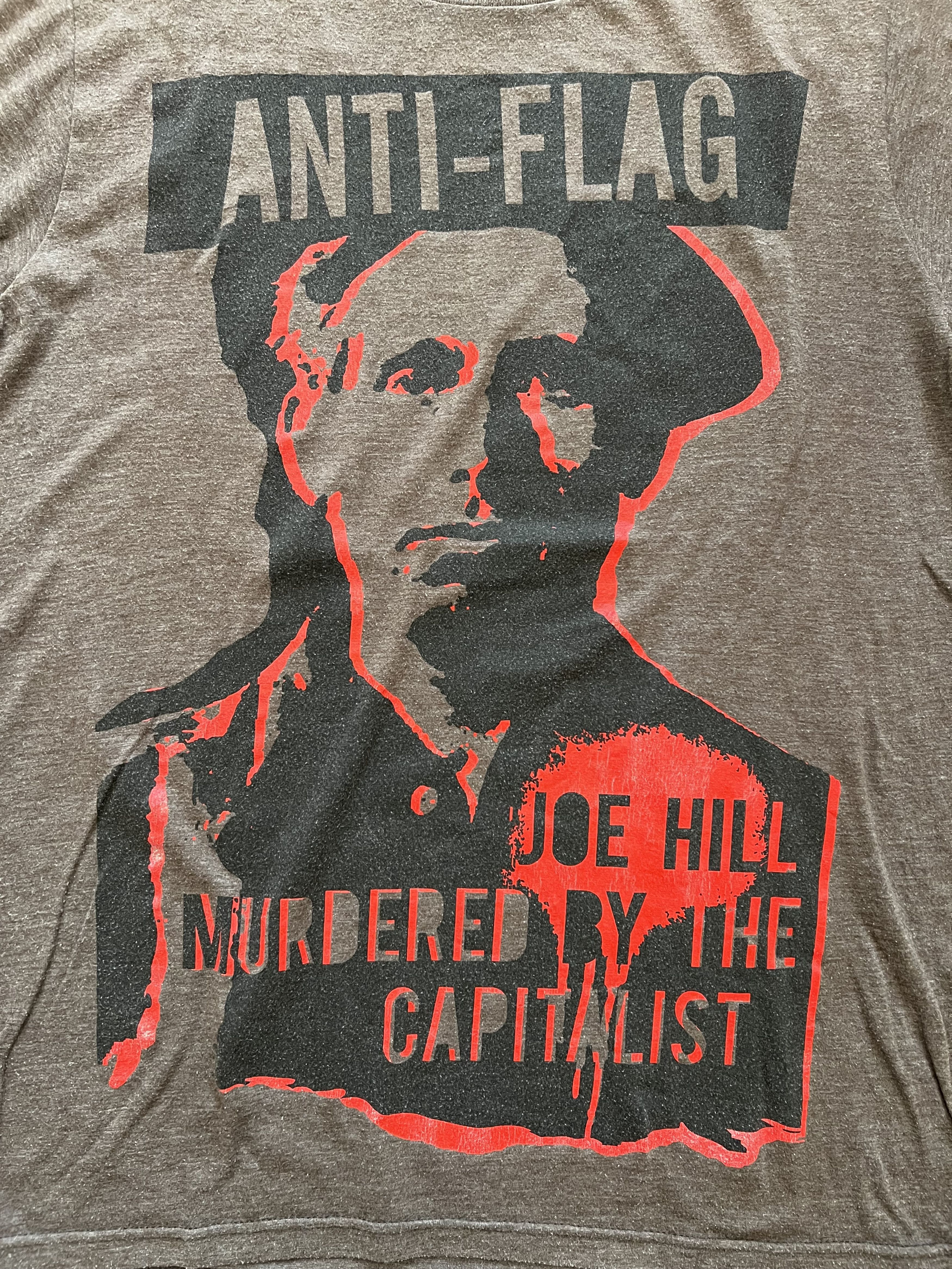 Anti-Flag Joe Hill Murdered By The Capitalist Band T-Shirt