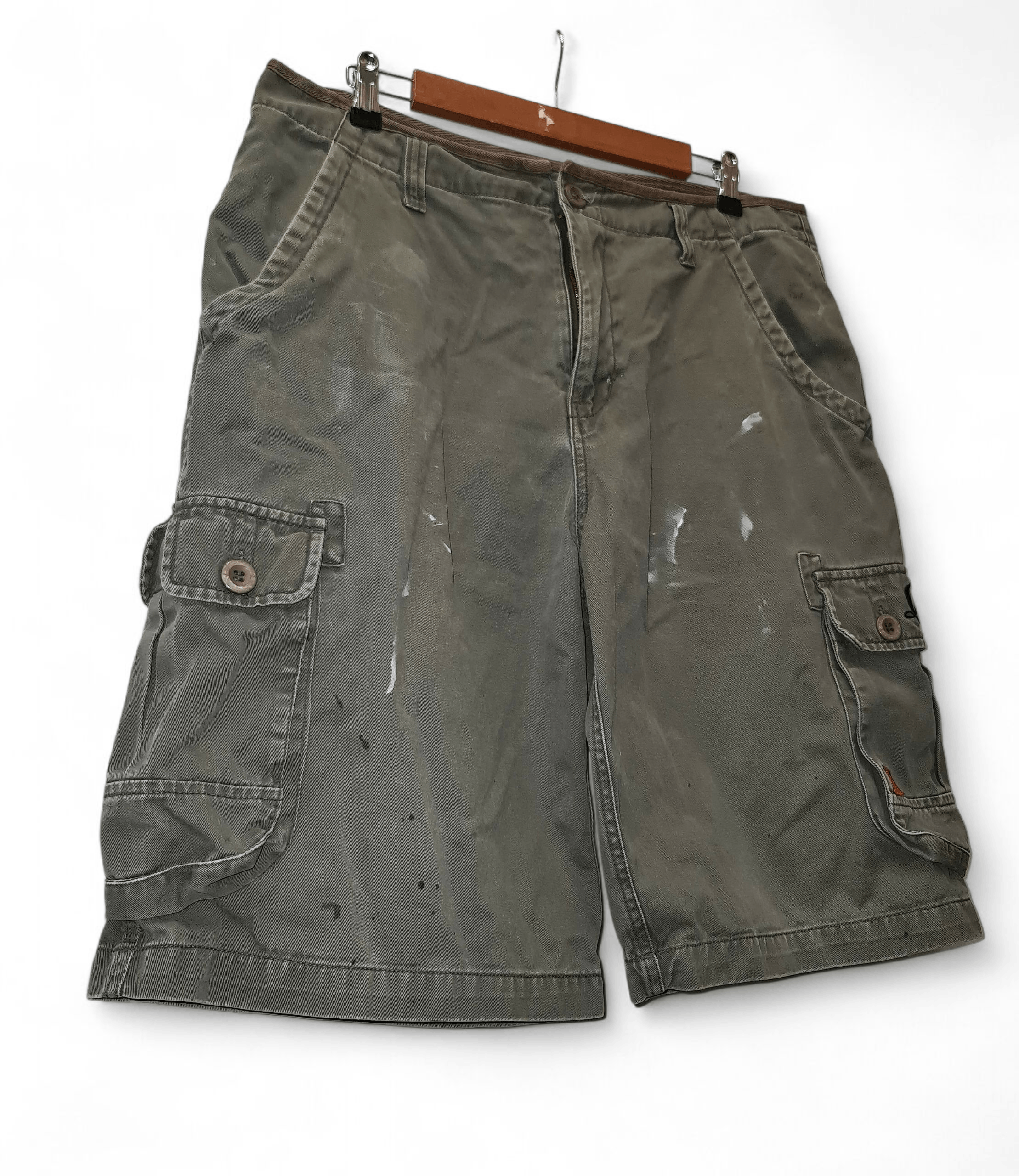 Quiksilver 90s Vintage Quiksilver cargo shorts Size US 34 / EU 50 - 3 Thumbnail
