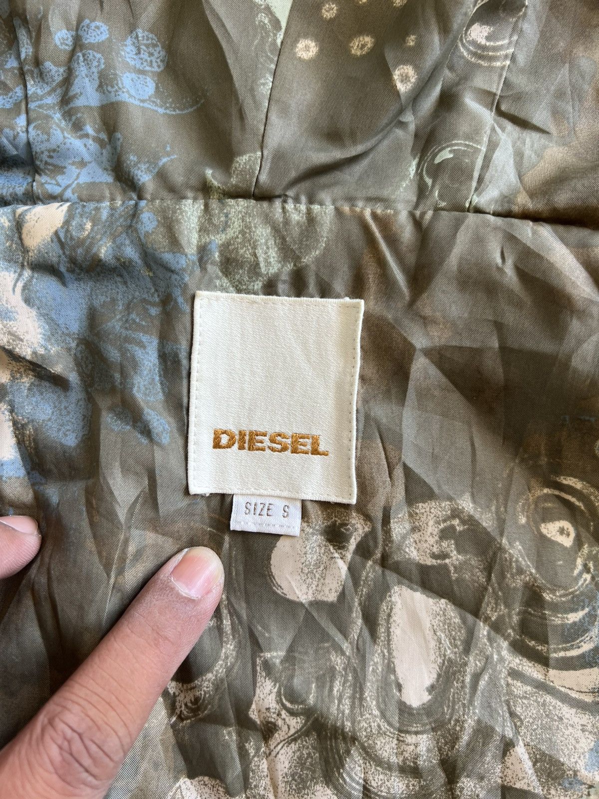 Diesel Vintage Diesel Military Cropped Hoodie Jacket Size US S / EU 44-46 / 1 - 14 Thumbnail