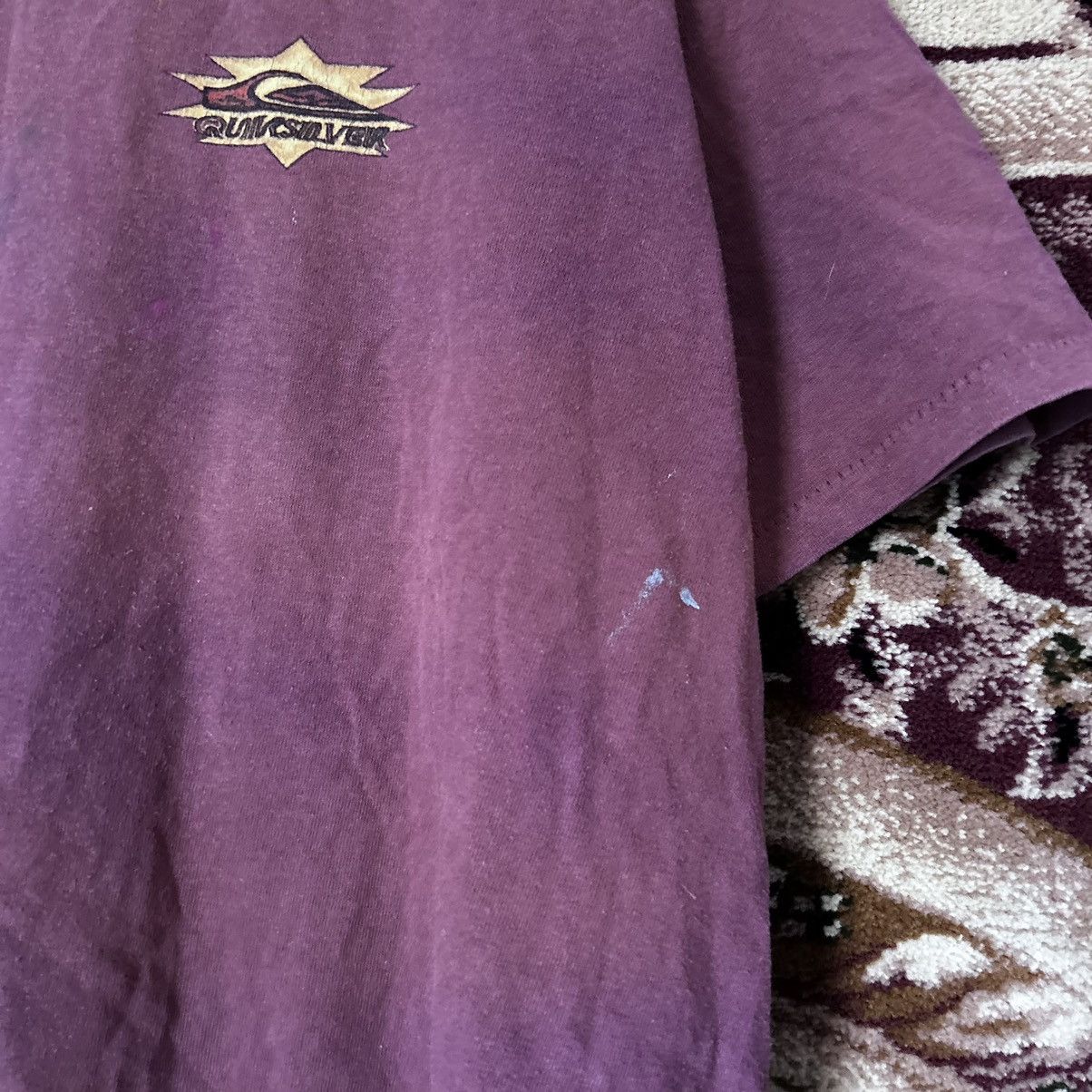 Quicksilver Grail Vintage Single Stitch Sun Faded Quiksilver Graphic Tee Size US L / EU 52-54 / 3 - 11 Thumbnail