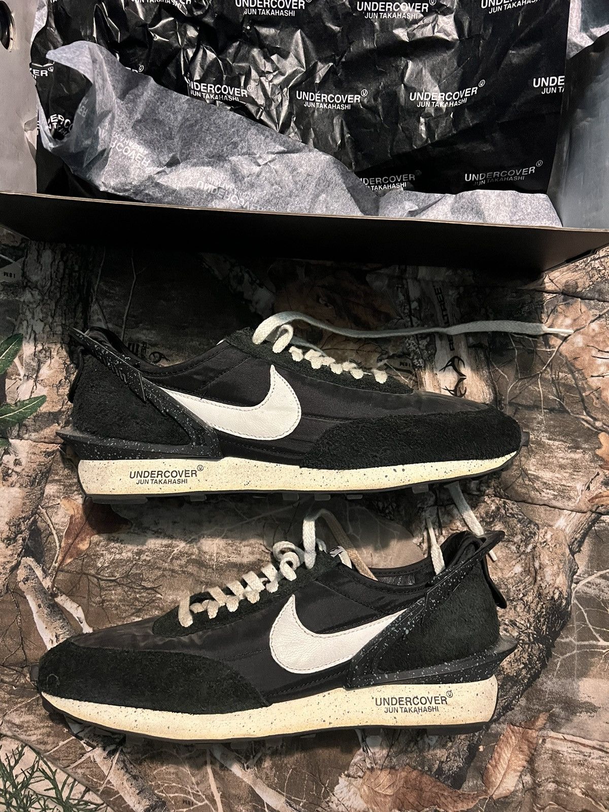 image of Nike x Undercover Daybreak “Black” Shoes, Men's (Size 11.5)
