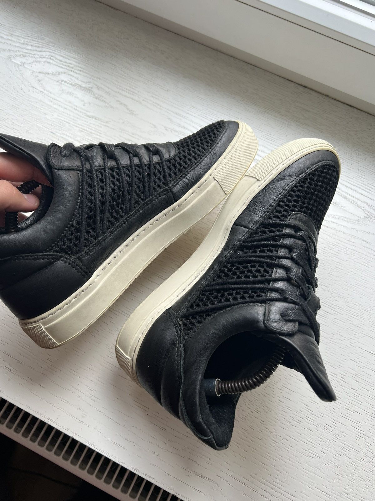 Filling Pieces ‼️Luxury Filling Pieces Leather Casual Designer Shoes‼️ Size US 7 / EU 40 - 15 Thumbnail