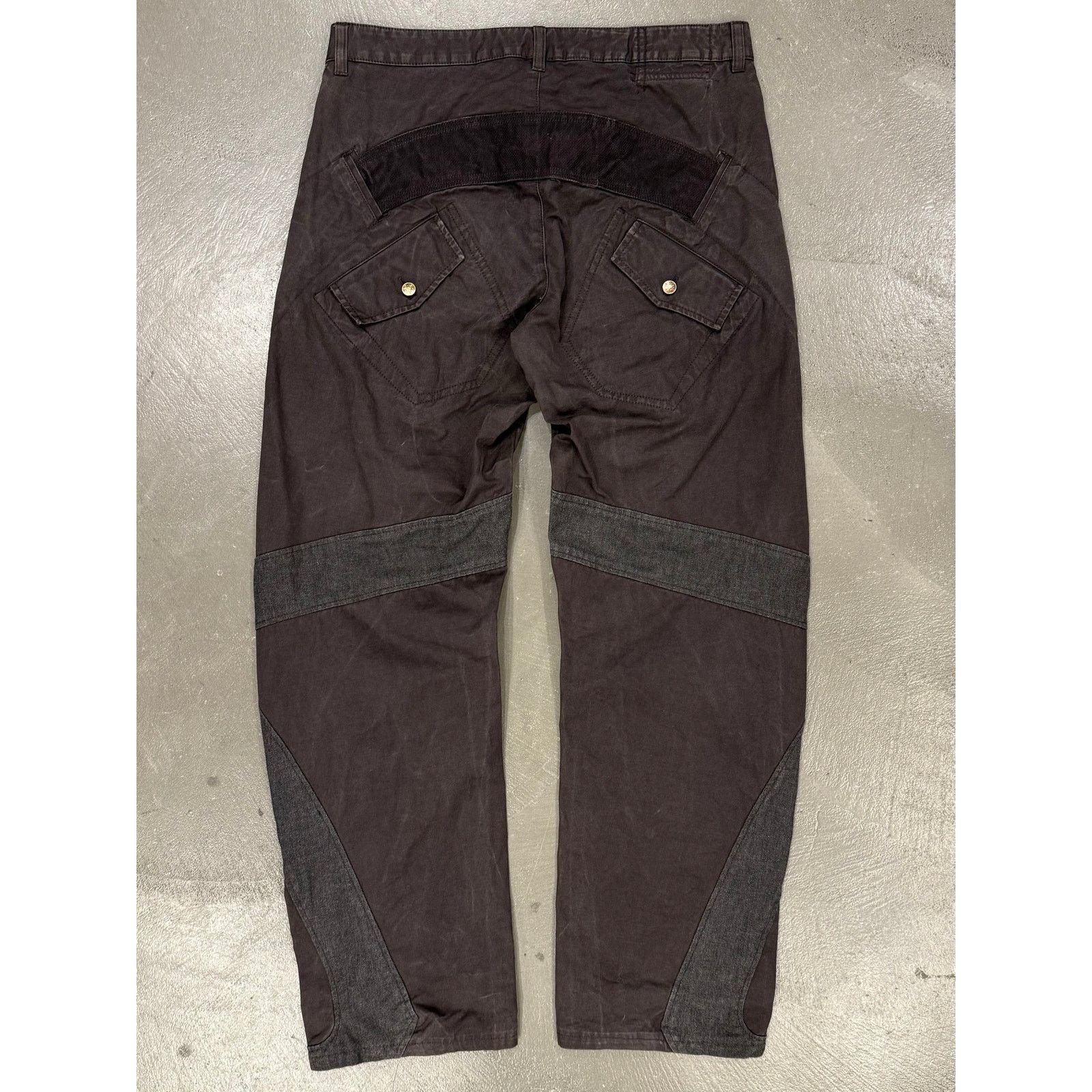 Marithe + Francois Girbaud 2000s Marithe Francois Girbaud paneled work pants Size US 30 / EU 46 - 2 Thumbnail