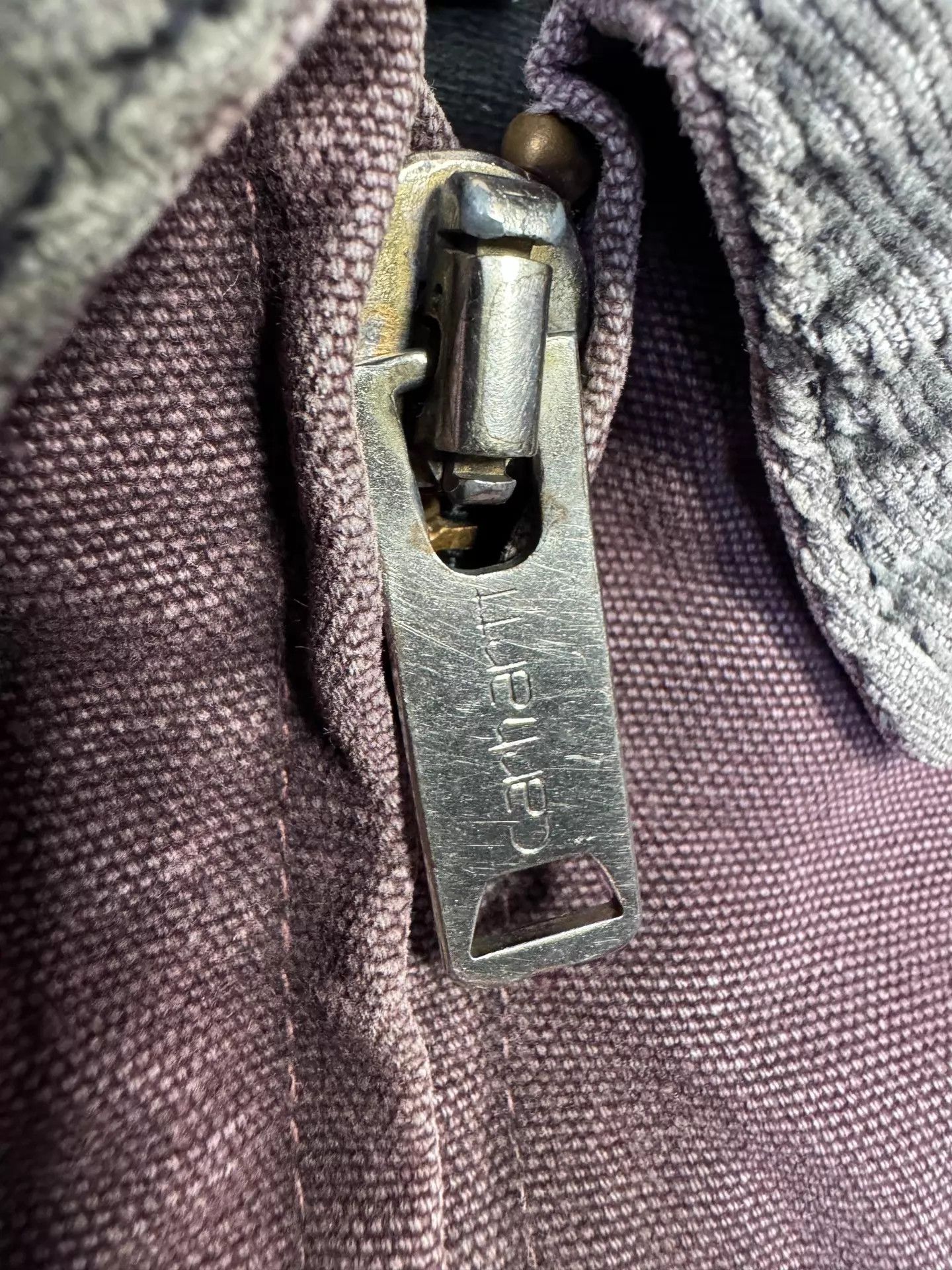 Carhartt Vintage Carhartt J14 Burgundy XXL Jacket 1999 Size US XXL / EU 58 / 5 - 8 Thumbnail