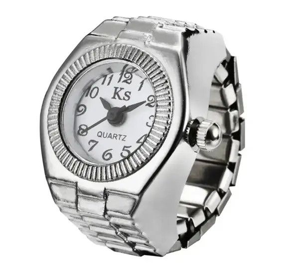 Jewelry Senna x Nao Mini Elastic Strap Watch Adjustable Ring Size ONE SIZE - 6 Thumbnail