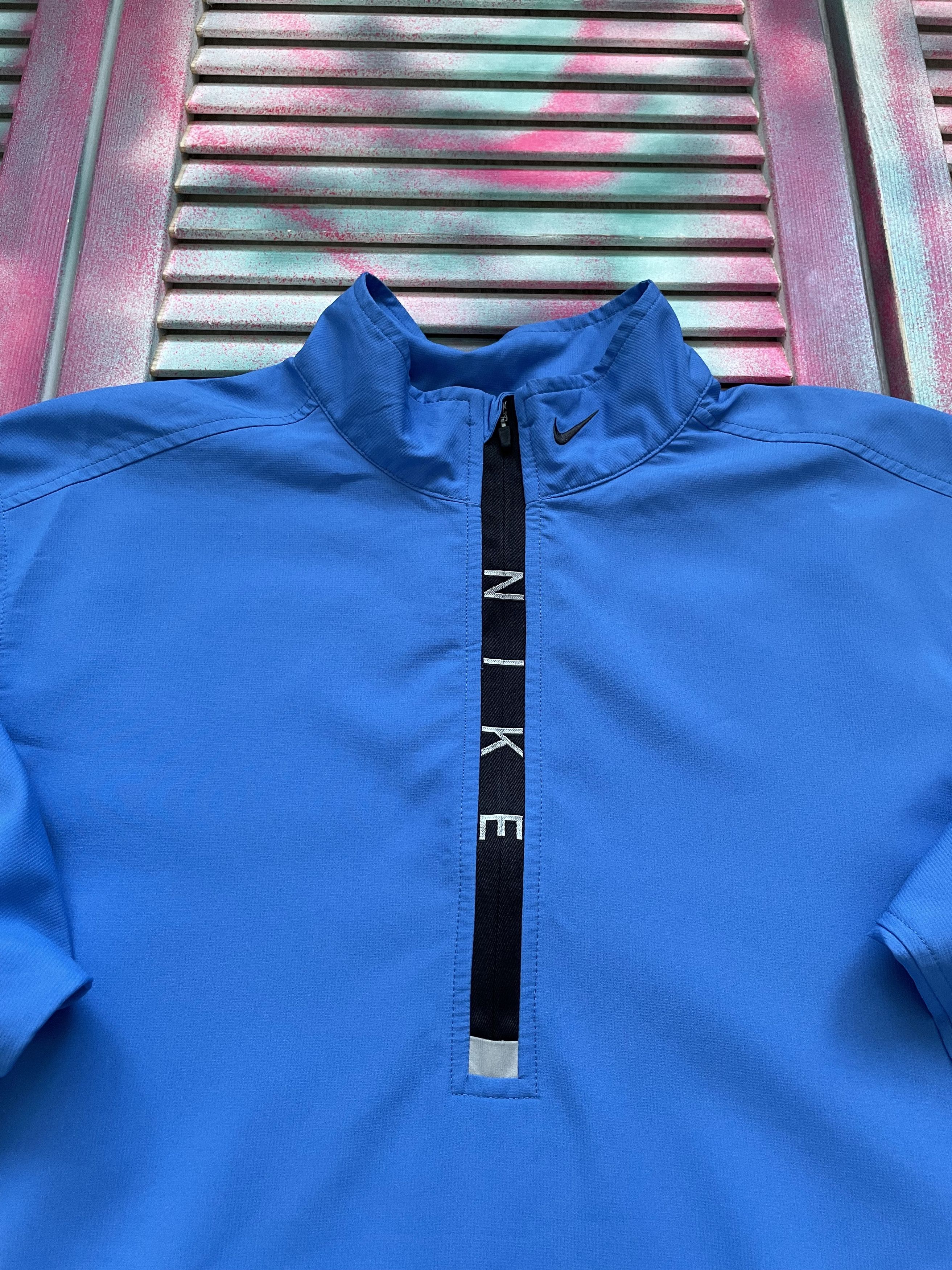 Nike Vintage 90s Nike Sport Running Mini Swoosh Light Jacket Size US M / EU 48-50 / 2 - 3 Thumbnail