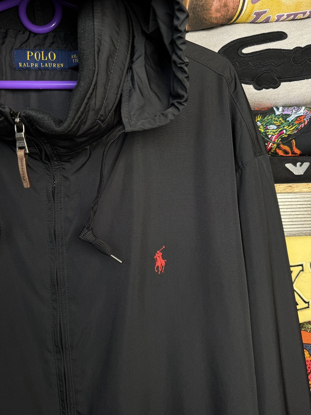 Polo Ralph Lauren Polo Ralph Lauren Nylon jacket Windbreaker Size US XXL / EU 58 / 5 - 6 Thumbnail