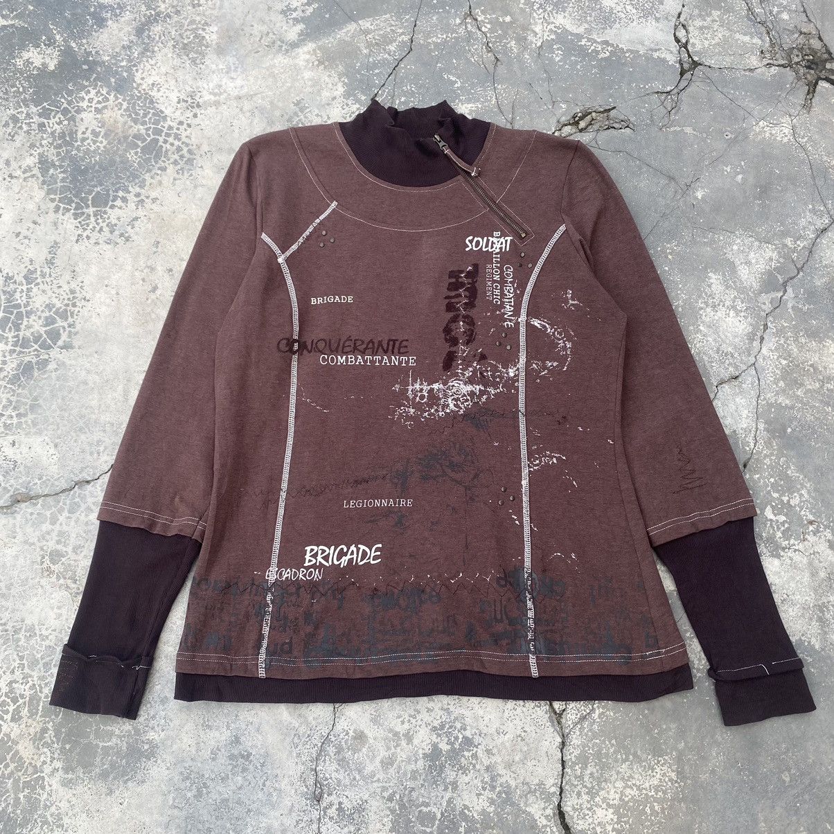 Japanese Brand LE GRENIER Brigade tee Size US M / EU 48-50 / 2 - 1 Thumbnail