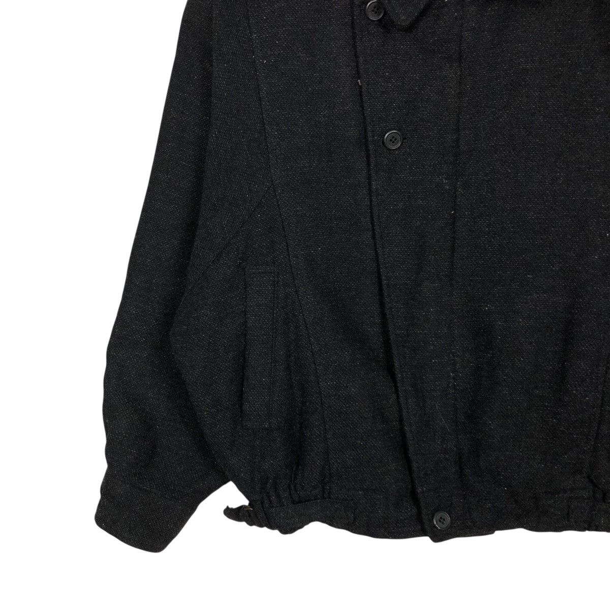 Japanese Brand 📌Vtg Wool Bomber Jacket Double Layer Unbranded Issey Miyake Size US M / EU 48-50 / 2 - 6 Thumbnail
