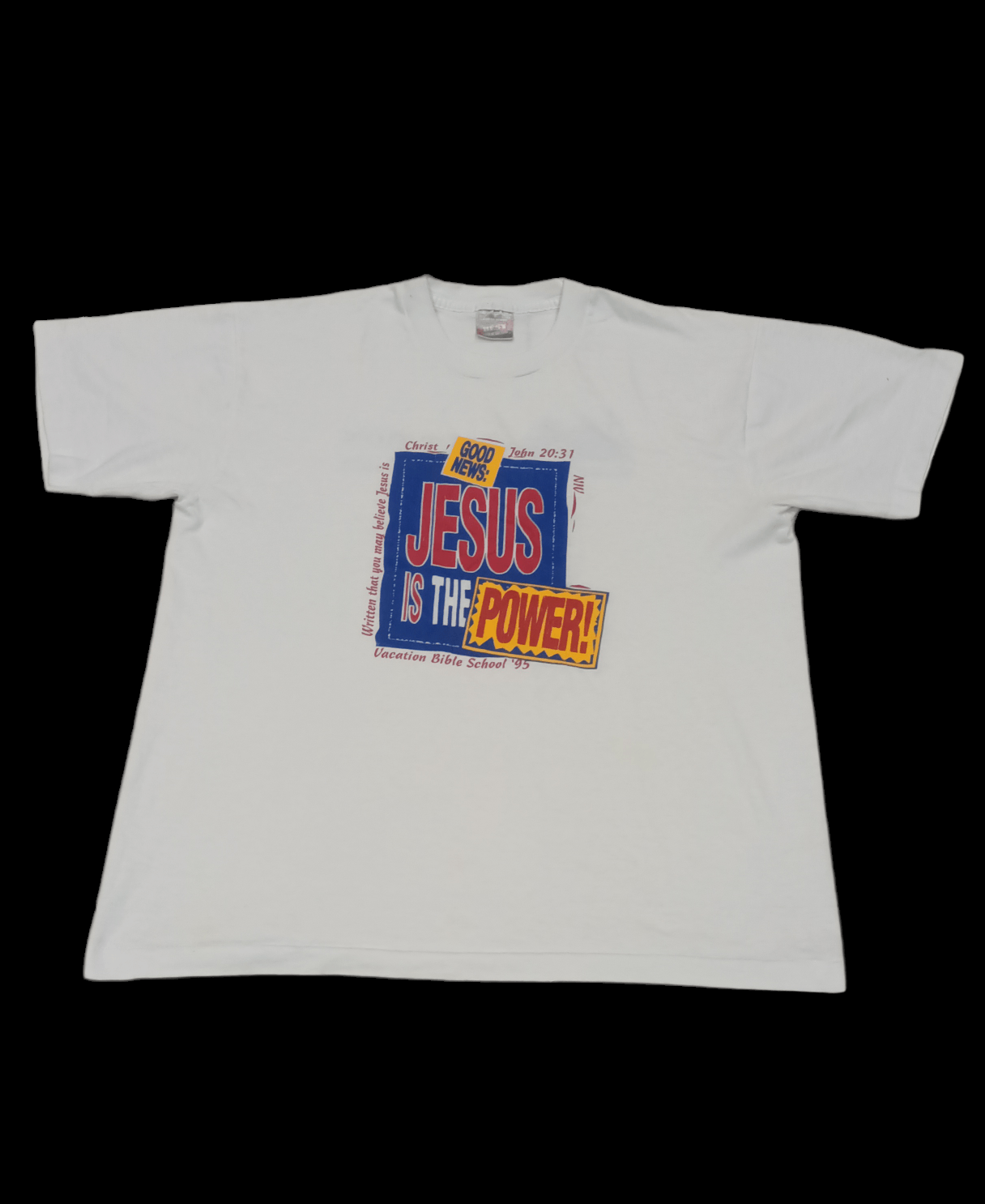 Vintage JESUS IS THE POWER x RELIGION x RARE x VINTAGE Size US M / EU 48-50 / 2 - 1 Thumbnail