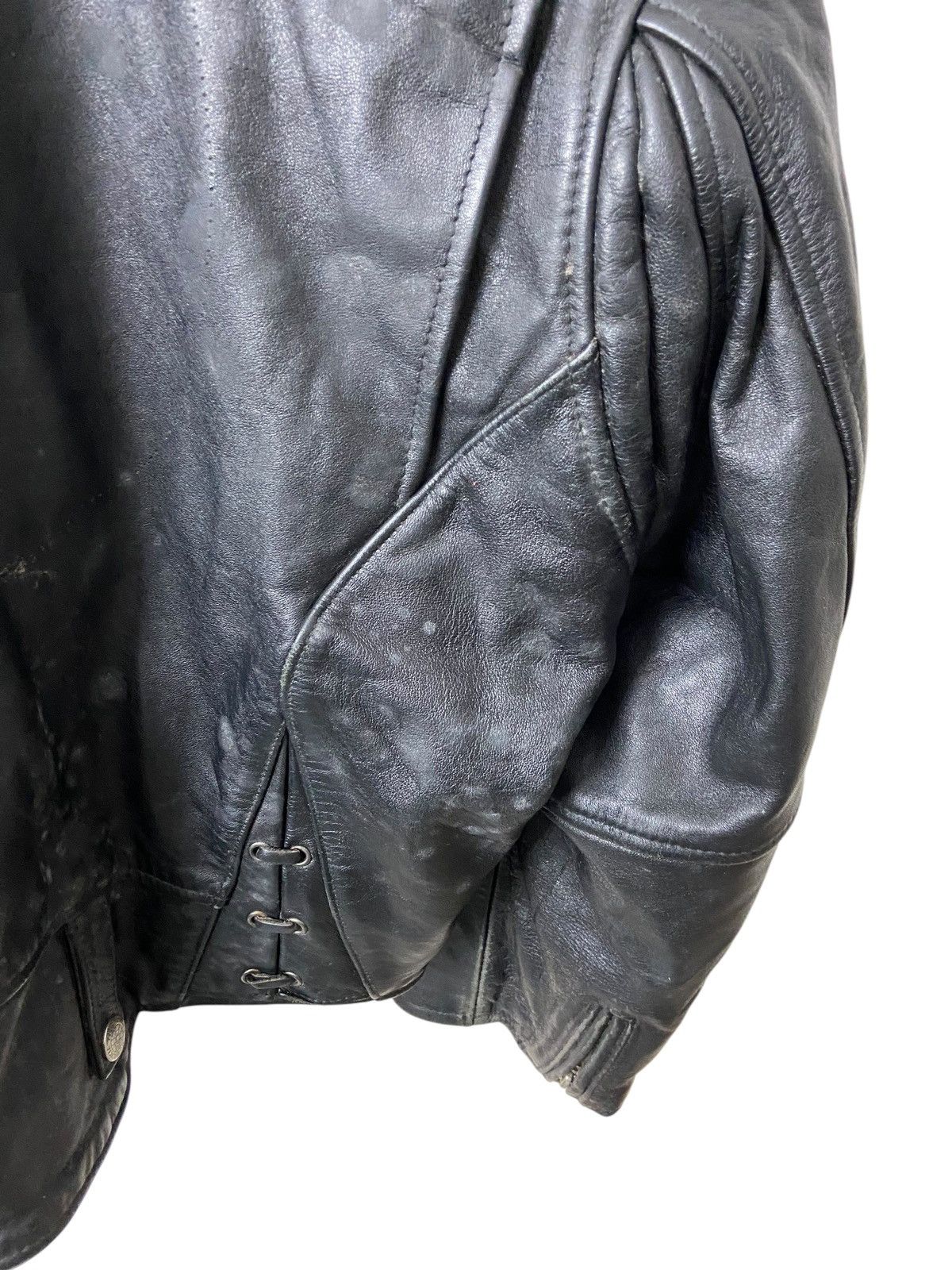 Avirex Avirex Black Leather Jacket Size US L / EU 52-54 / 3 - 10 Thumbnail