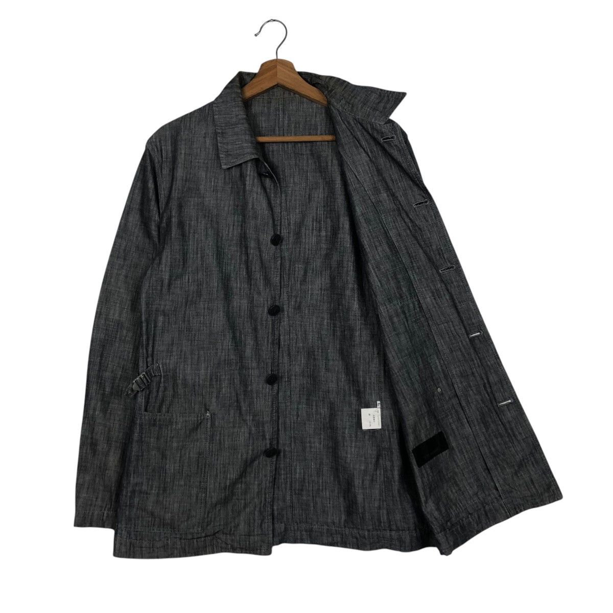 Tete Homme 📌Vintage Chore Worker Jacket Tete Homme Rich Grey Size US L / EU 52-54 / 3 - 12 Thumbnail