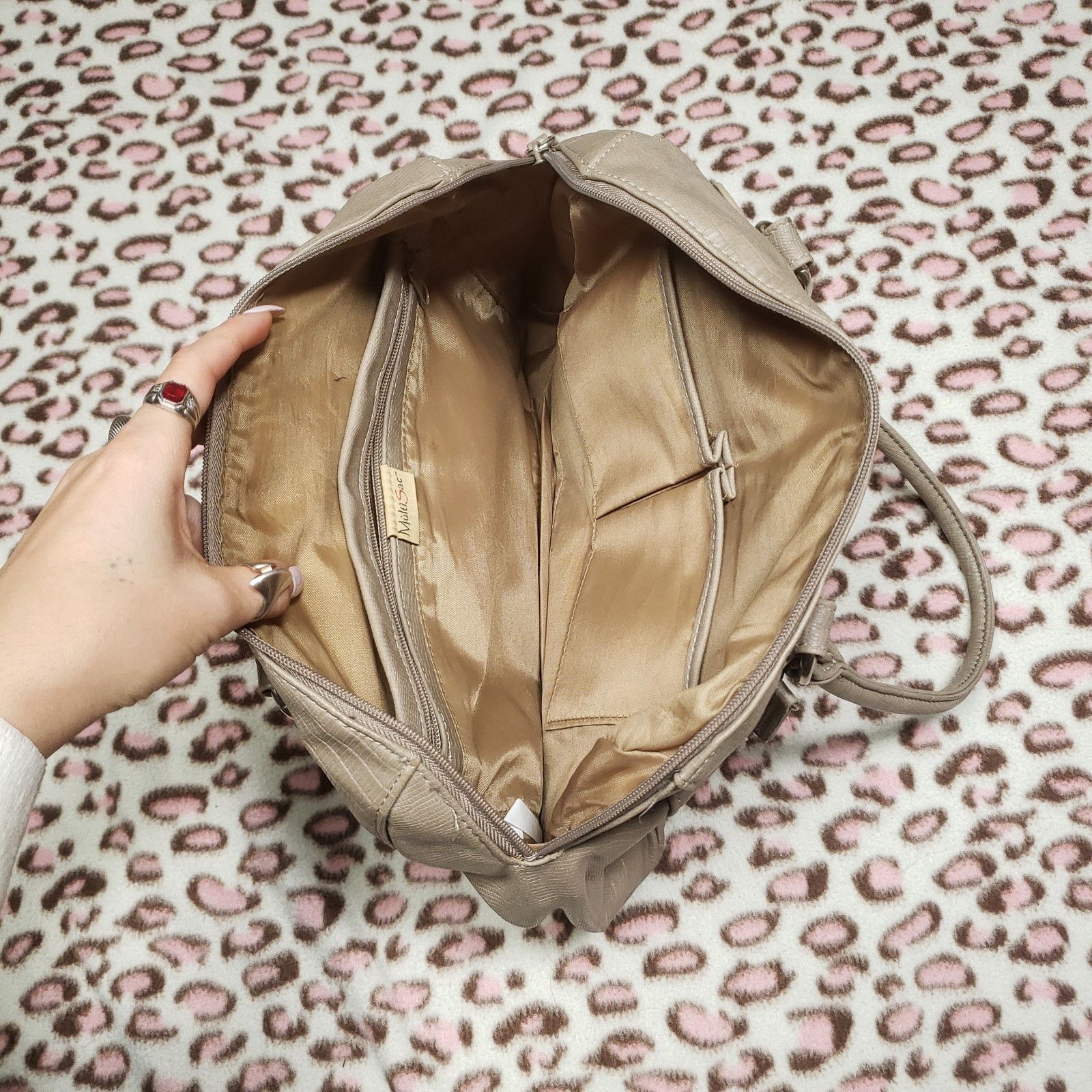 Vintage Vintage Y2K Multisac Vegan Leather medium handbag Size ONE SIZE - 6 Thumbnail