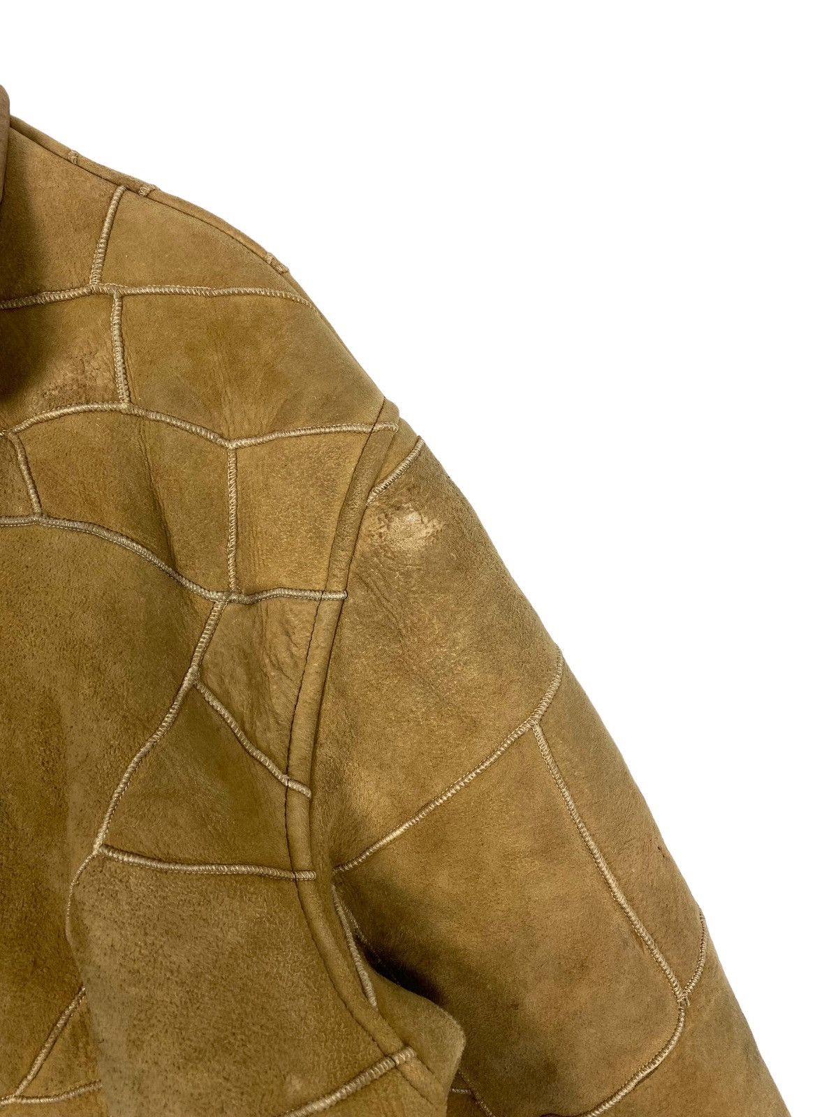 Hai Sporting Gear Hai Sporting Gear Issey Shearling B3 Patch Work Jacket Size US M / EU 48-50 / 2 - 10 Thumbnail