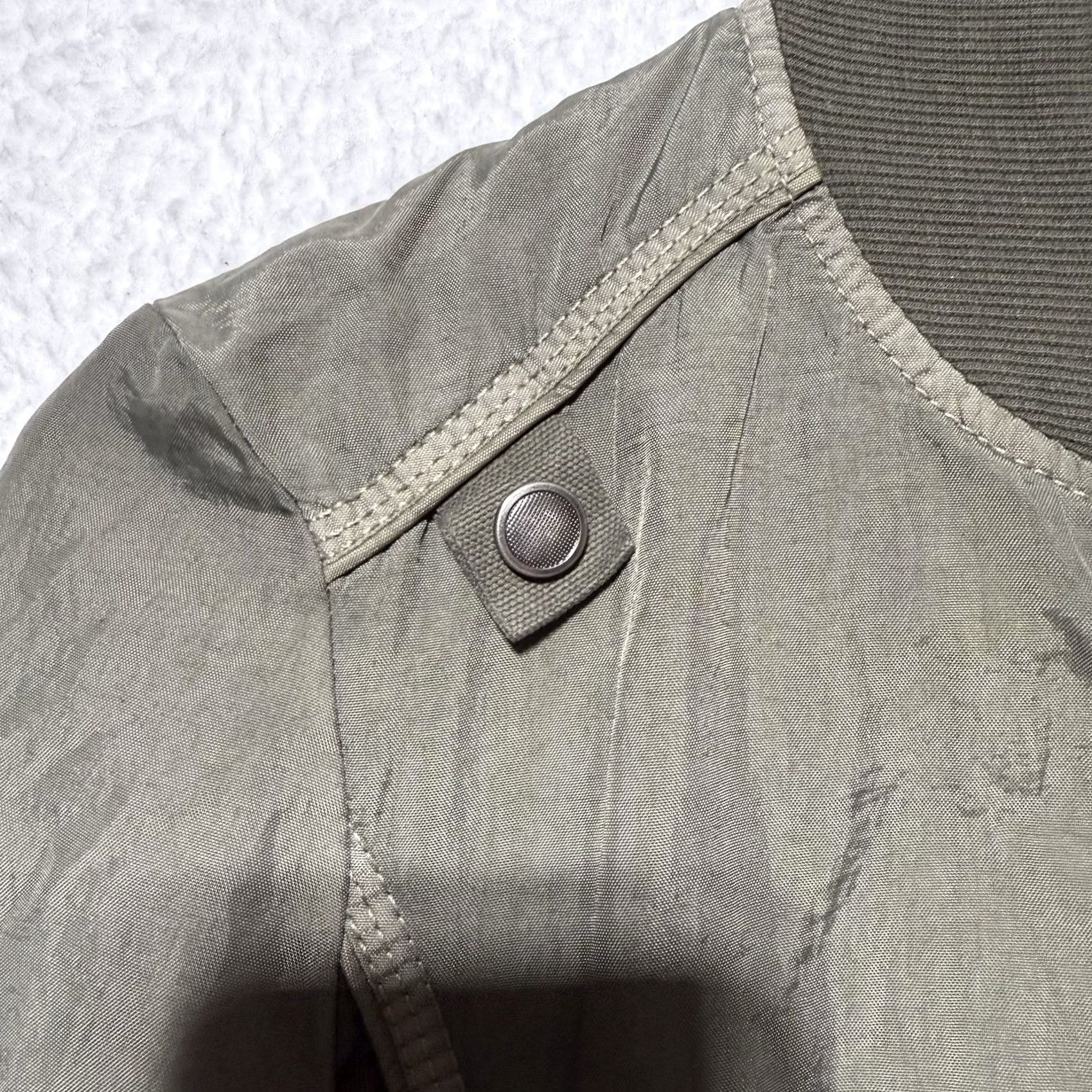 Anthropologie Marrakech Jacket Womens XS Green Bomber Full Zip Snap Moto Jacket Motorcycle Style Casual Workwear Confirms Regular Women XS Green Jacket Size XS / US 0-2 / IT 36-38 - 3 Thumbnail