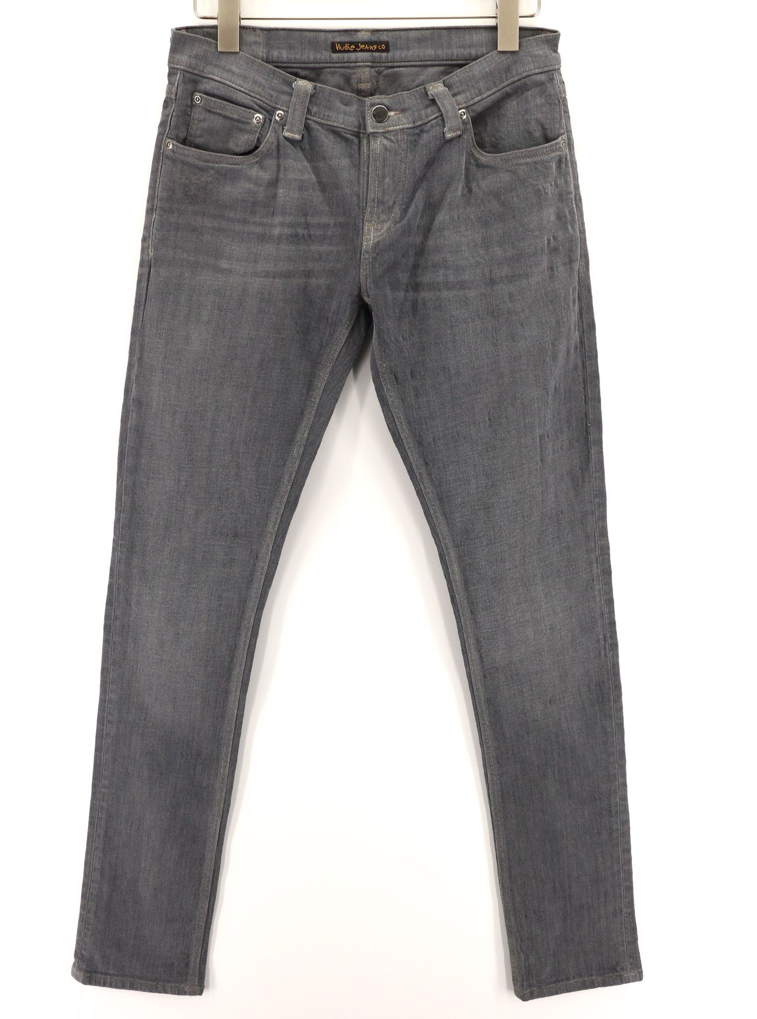 Nudie Jeans TIGHT LONG JOHN W31/L34 Organic Charcoal Zip Fit 80712 Size US 31 - 1 Thumbnail