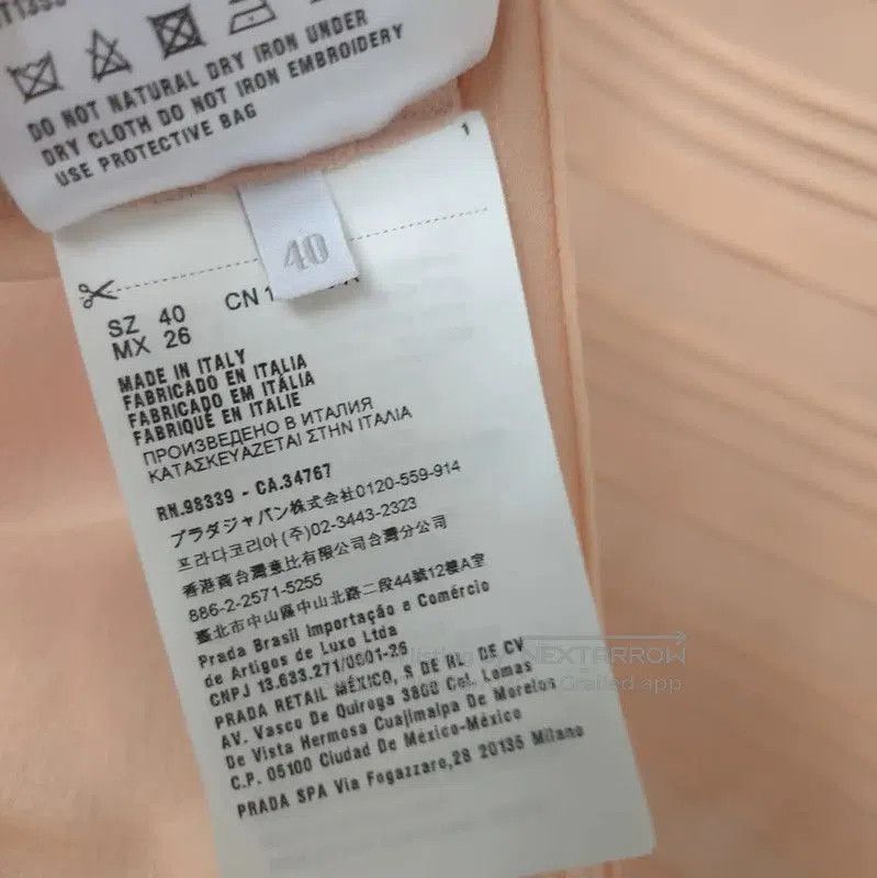 Miu Miu Miu Miu Summer Orange Silk Printed Top . Size S / US 4 / IT 40 - 7 Thumbnail