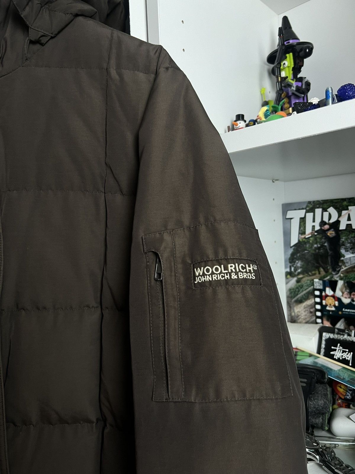 Designer × Woolrich Woolen Mills Woolrich down puffer parka jacket L designer winter luxury Size L / US 10 / IT 46 - 4 Thumbnail