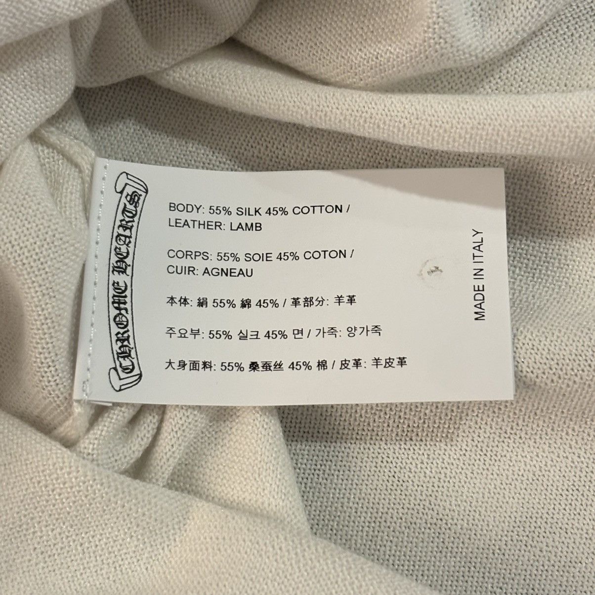 Chrome Hearts TRIPLE CROSS PATCH SILK BLEND RAGLAN BASEBALL TEE Size US XL / EU 56 / 4 - 5 Thumbnail