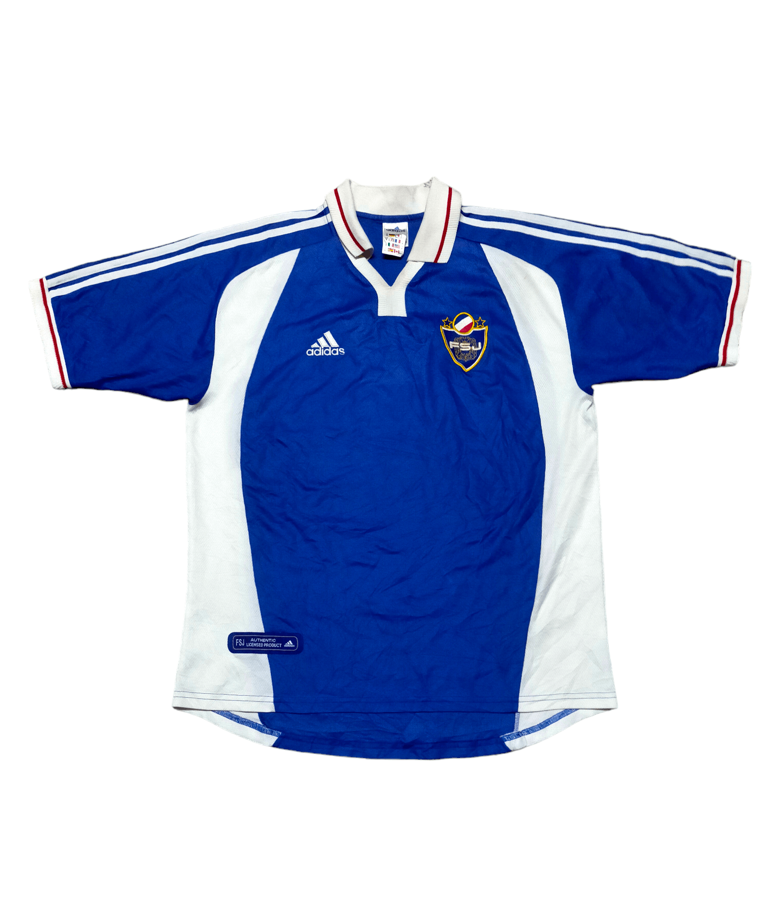 Adidas Yugoslavia 2000-01 Home Jersey Football Shirt Size US M / EU 48-50 / 2 - 1 Thumbnail