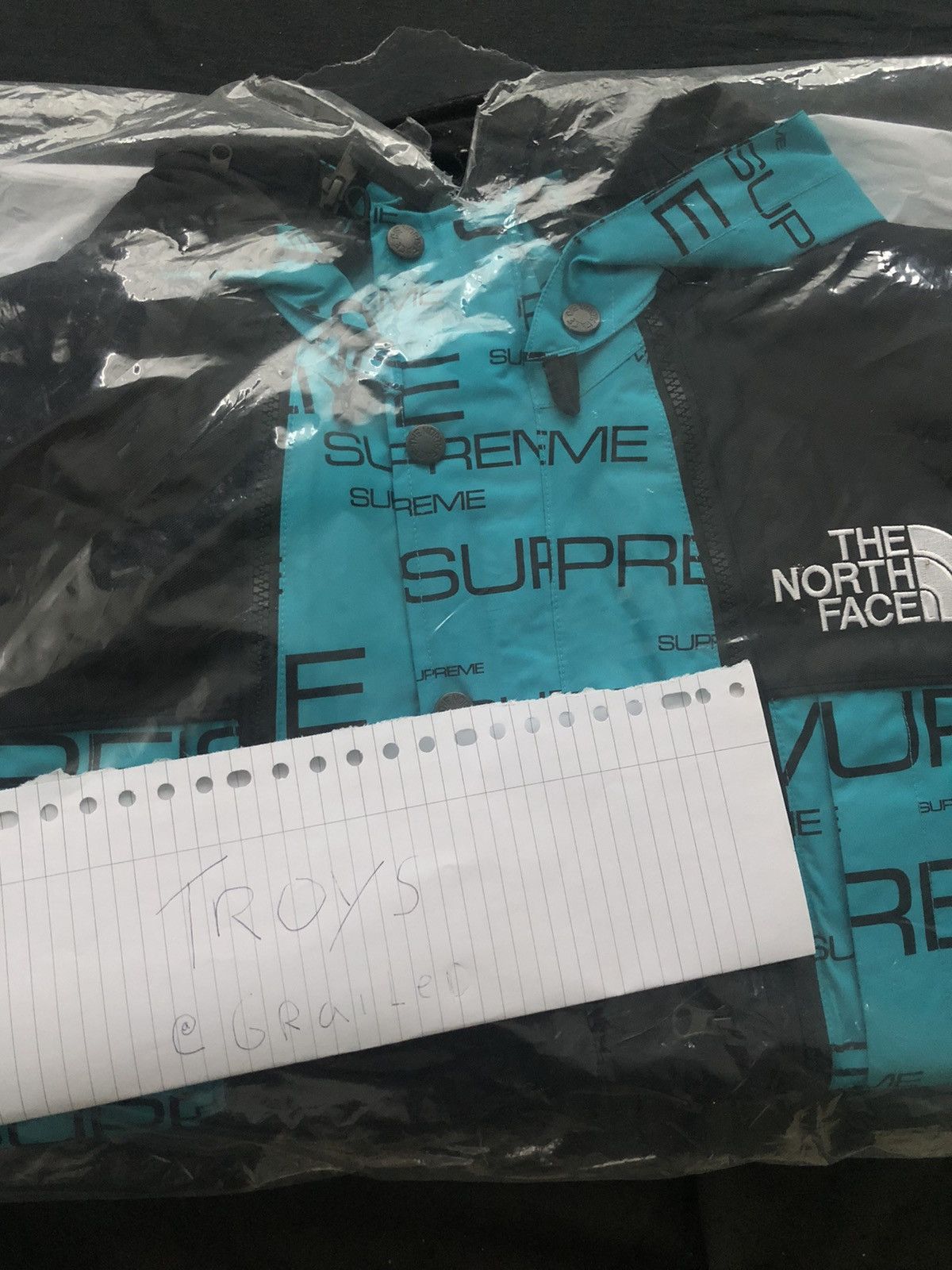 Supreme × The North Face Steep tech teal Size US M / EU 48-50 / 2 - 1 Thumbnail