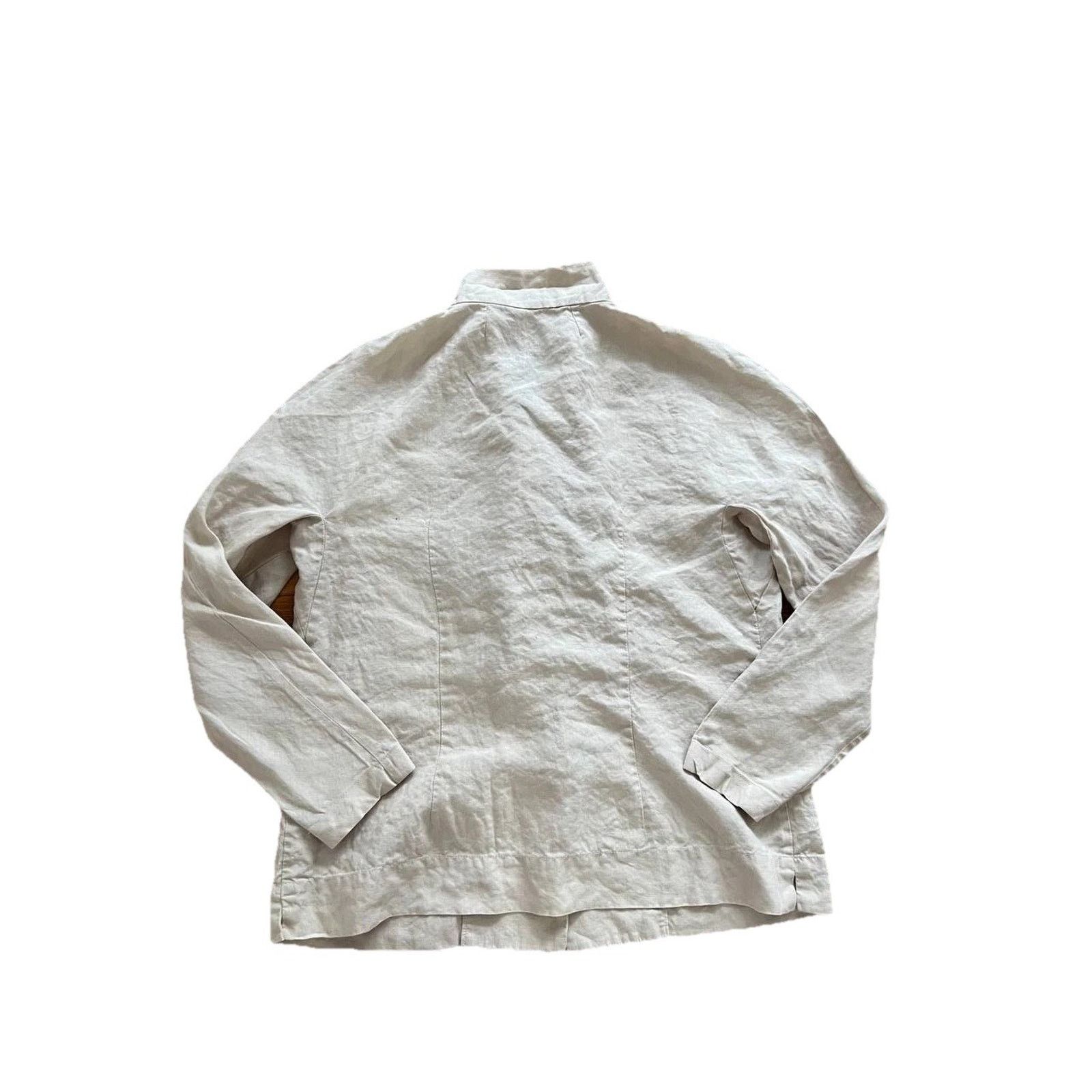 & Other Stories Peter Cohen Butter Ivory Linen Women Blazer Jacket S A001850 Size S / US 4 / IT 40 - 4 Thumbnail