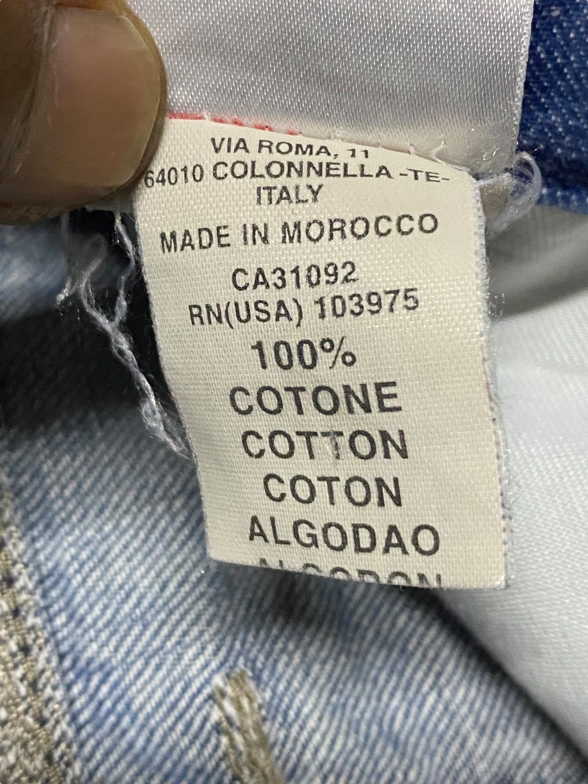 If Six Was Nine Streetwear Y2K Energy Faded Wash Seditionary Loose Jeans Size US 30 / EU 46 - 20 Thumbnail