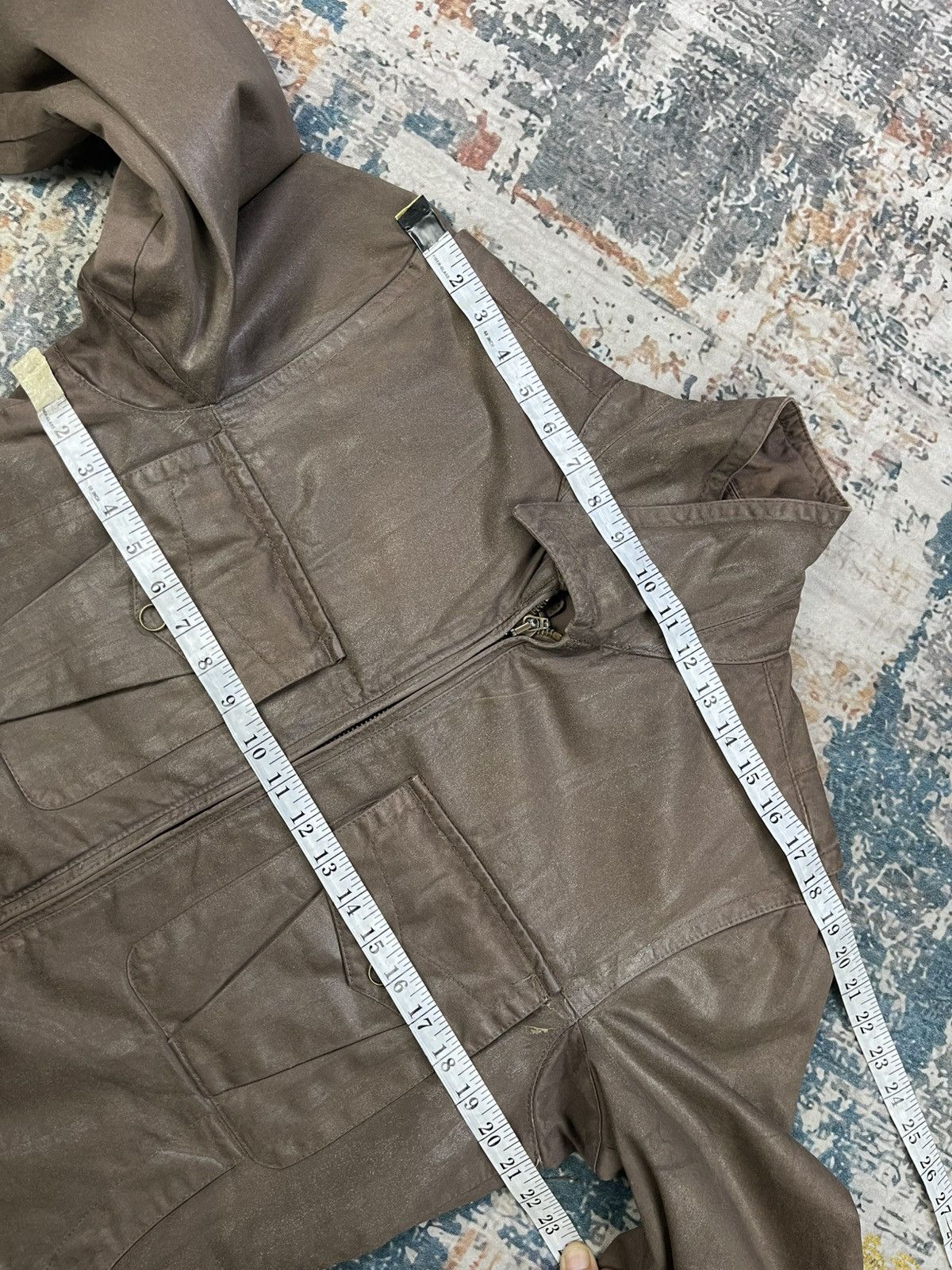 Jean Paul Gaultier Jean Paul Gaultier Utility Waxed Field Jacket Size US M / EU 48-50 / 2 - 4 Thumbnail