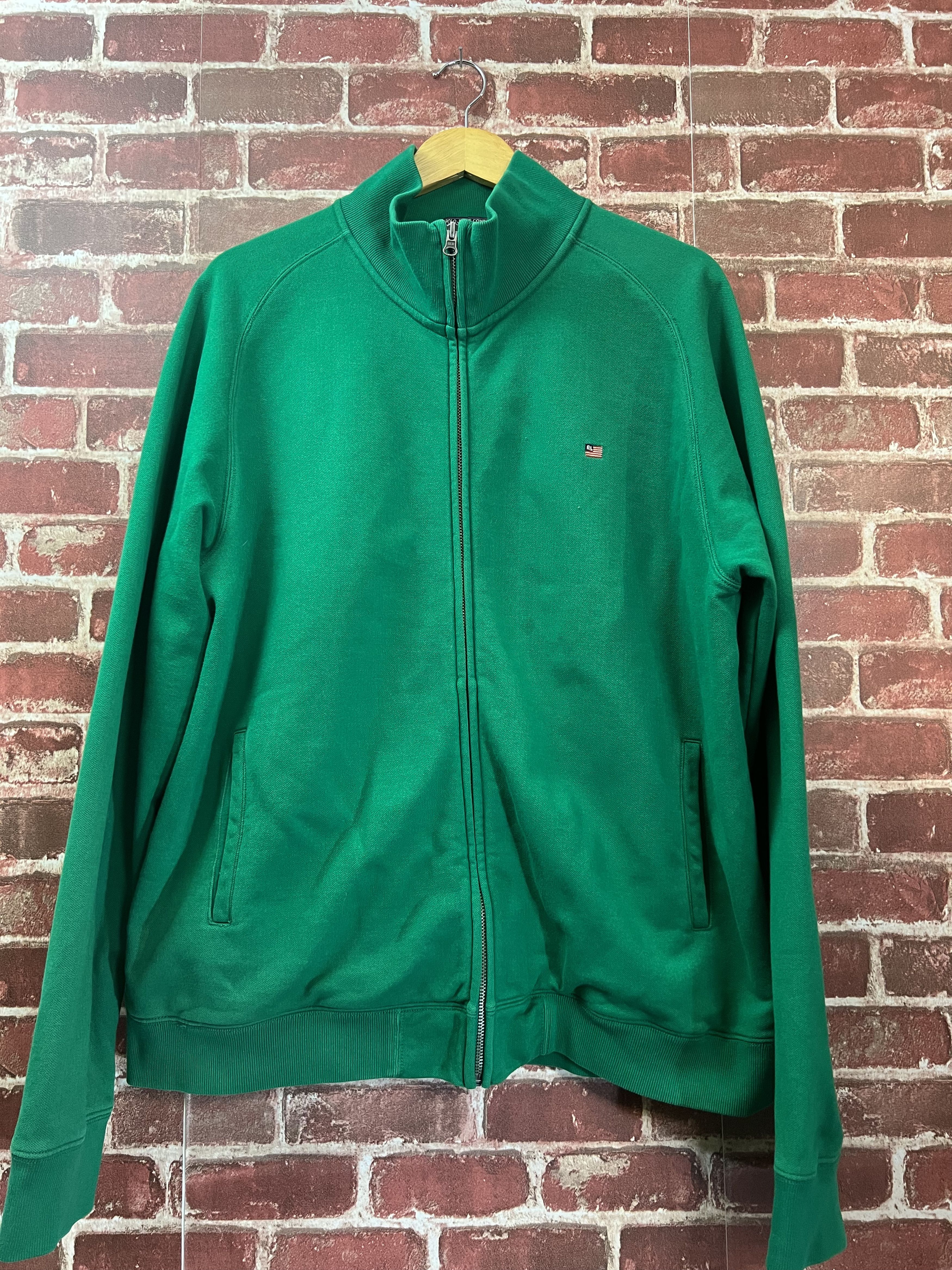 Polo Ralph Lauren Polo Jeans Company by Ralph Lauren Green Zip-up Size XL Size US XL / EU 56 / 4 - 1 Thumbnail