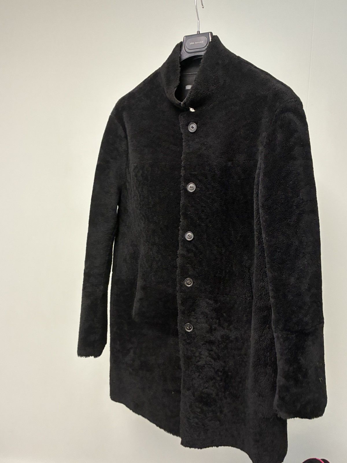 John Varvatos Exposed Shearling coat EU48 USA38. Size US M / EU 48-50 / 2 - 8 Thumbnail