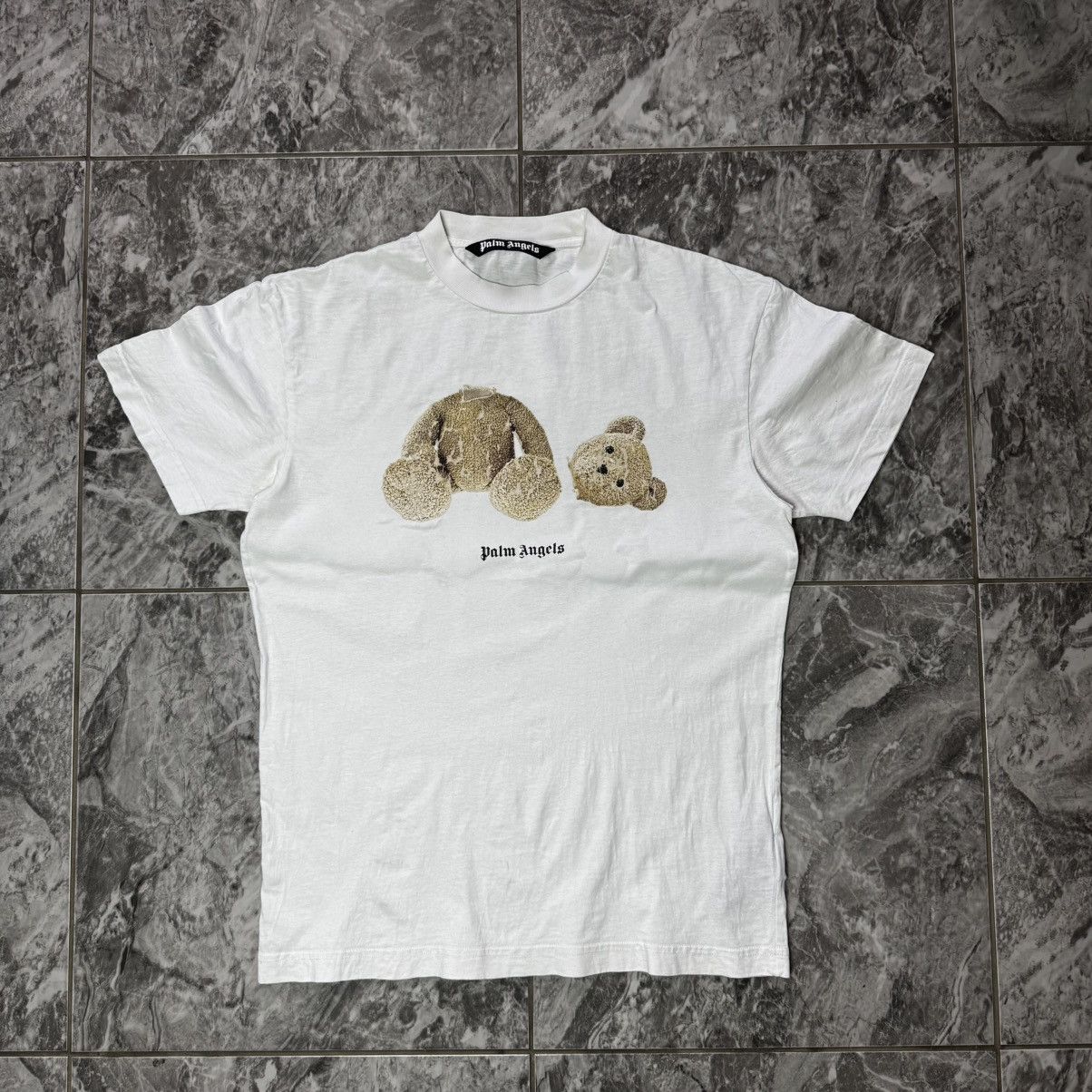 Palm Angels PALM ANGELS KILL BEAR T-SHIRT WHITE Size US L / EU 52-54 / 3 - 1 Thumbnail