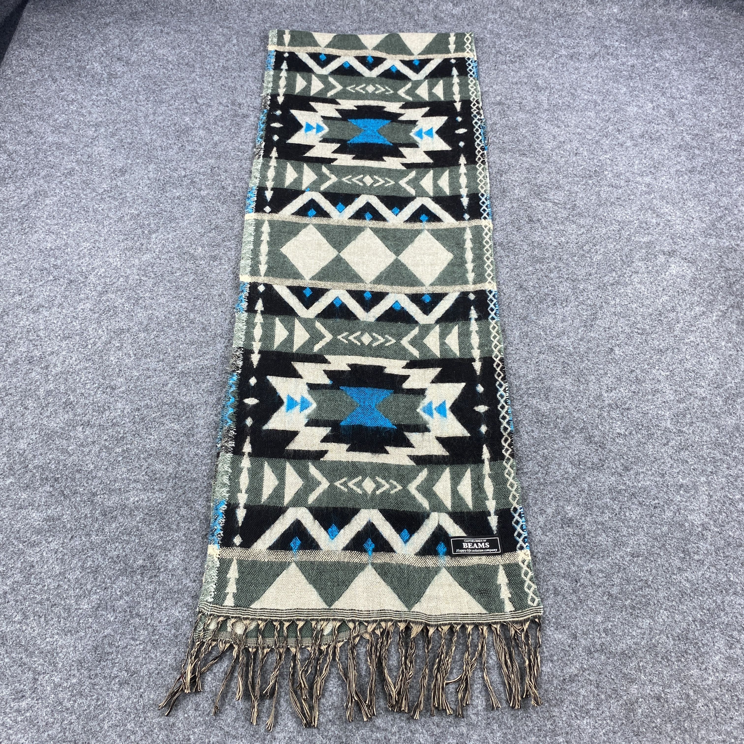 Beams Plus × Vintage Beams Plus Scarf # Muffler # Neckwear # D682 Size ONE SIZE - 5 Thumbnail