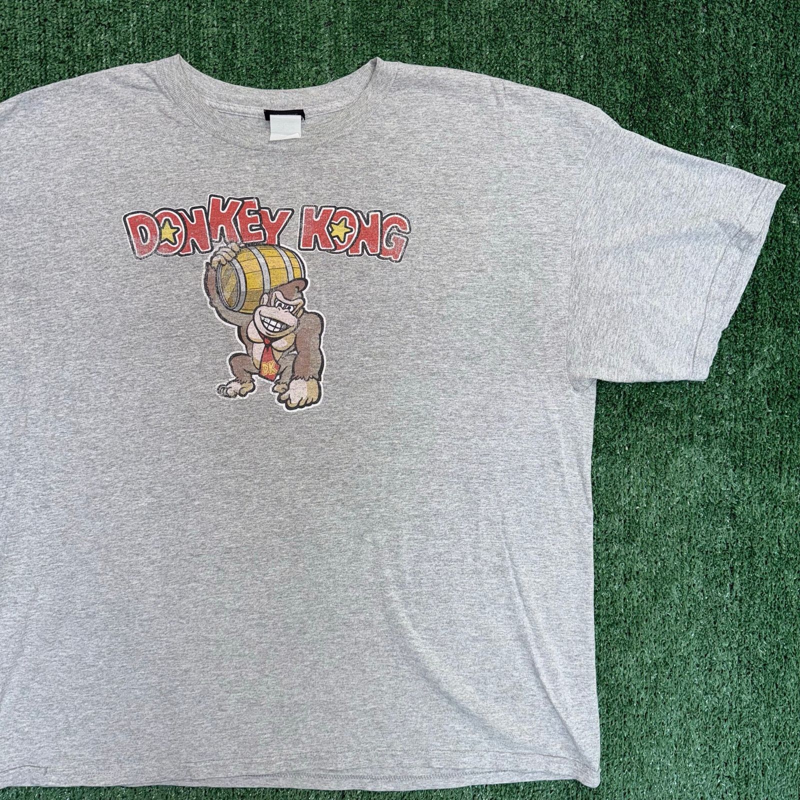 2006 Nintendo Donkey Kong Gray T-Shirt Size 2XL