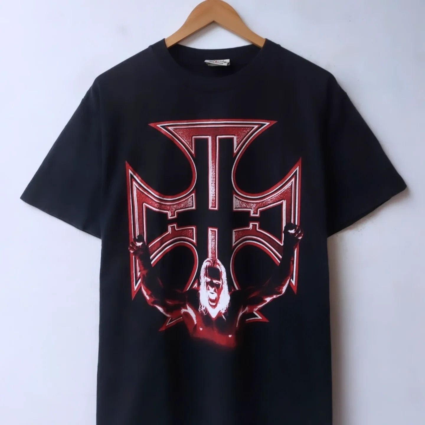 Vintage × WCW/nWo × WWF Vintage Early 2000's WWF Triple H 'Screw The Rules' Tshirt Size US S / EU 44-46 / 1 - 3 Thumbnail