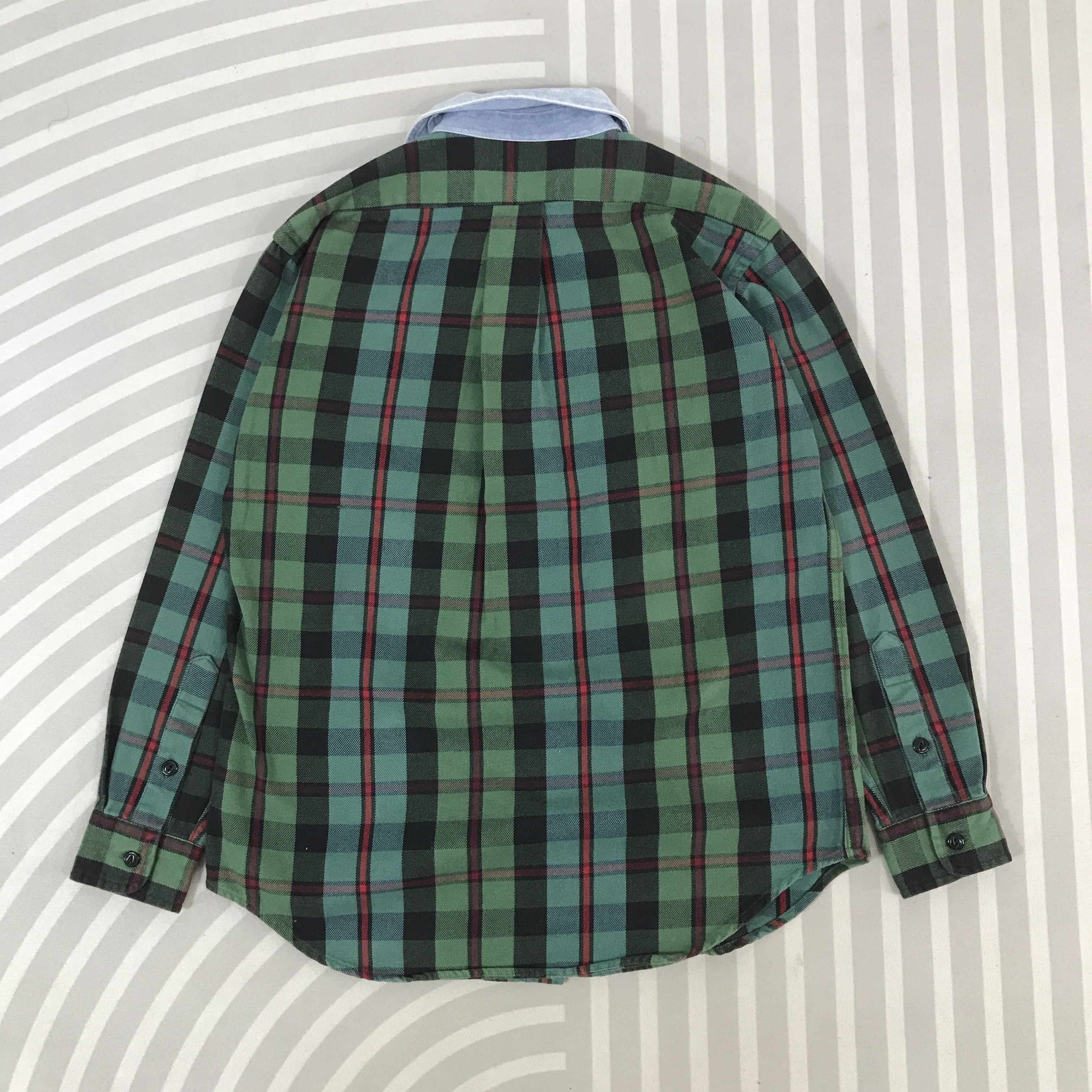 Polo Ralph Lauren × Vintage Vintage Polo Ralph Lauren Tartal Design Button up Shirt Size US M / EU 48-50 / 2 - 3 Thumbnail