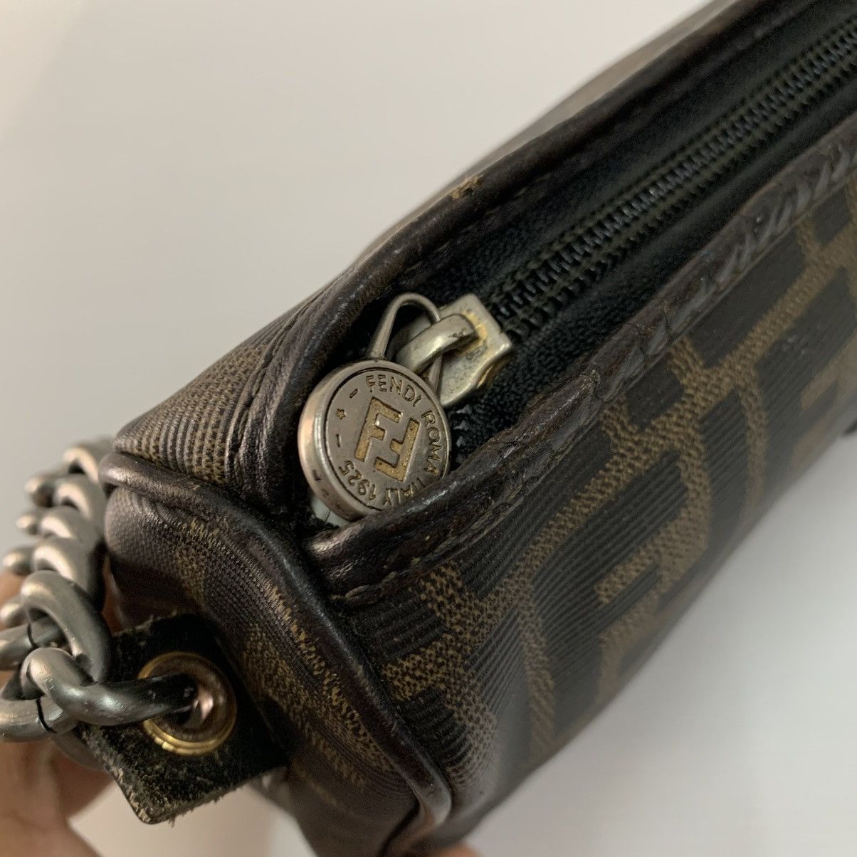 Fendi Fendi Zucca Vintage Chain Shoulder Size ONE SIZE - 7 Thumbnail