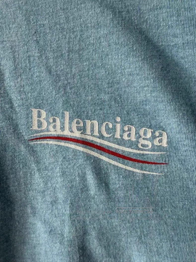 Balenciaga Balenciaga Haze Blue Coca-Cola Short Sleeve Size US XS / EU 42 / 0 - 8 Thumbnail